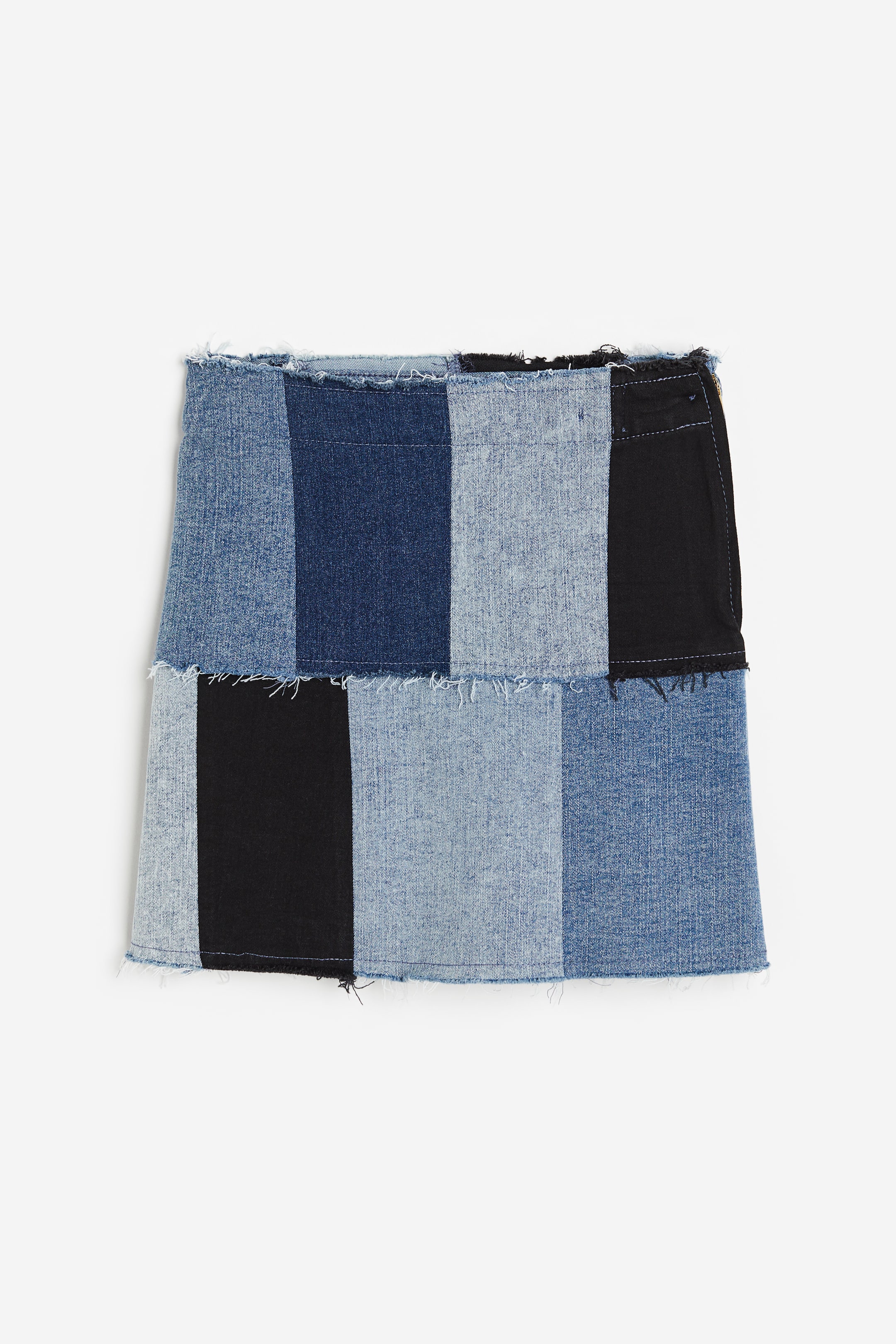 A-line Denim Skirt