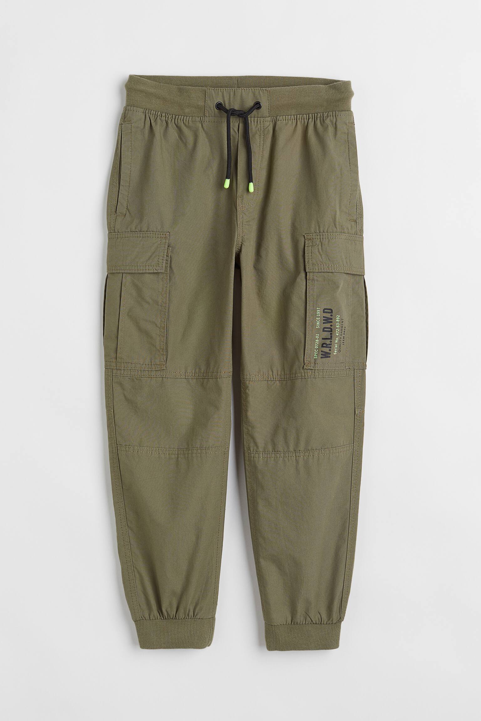 Cargo joggers - Khaki green