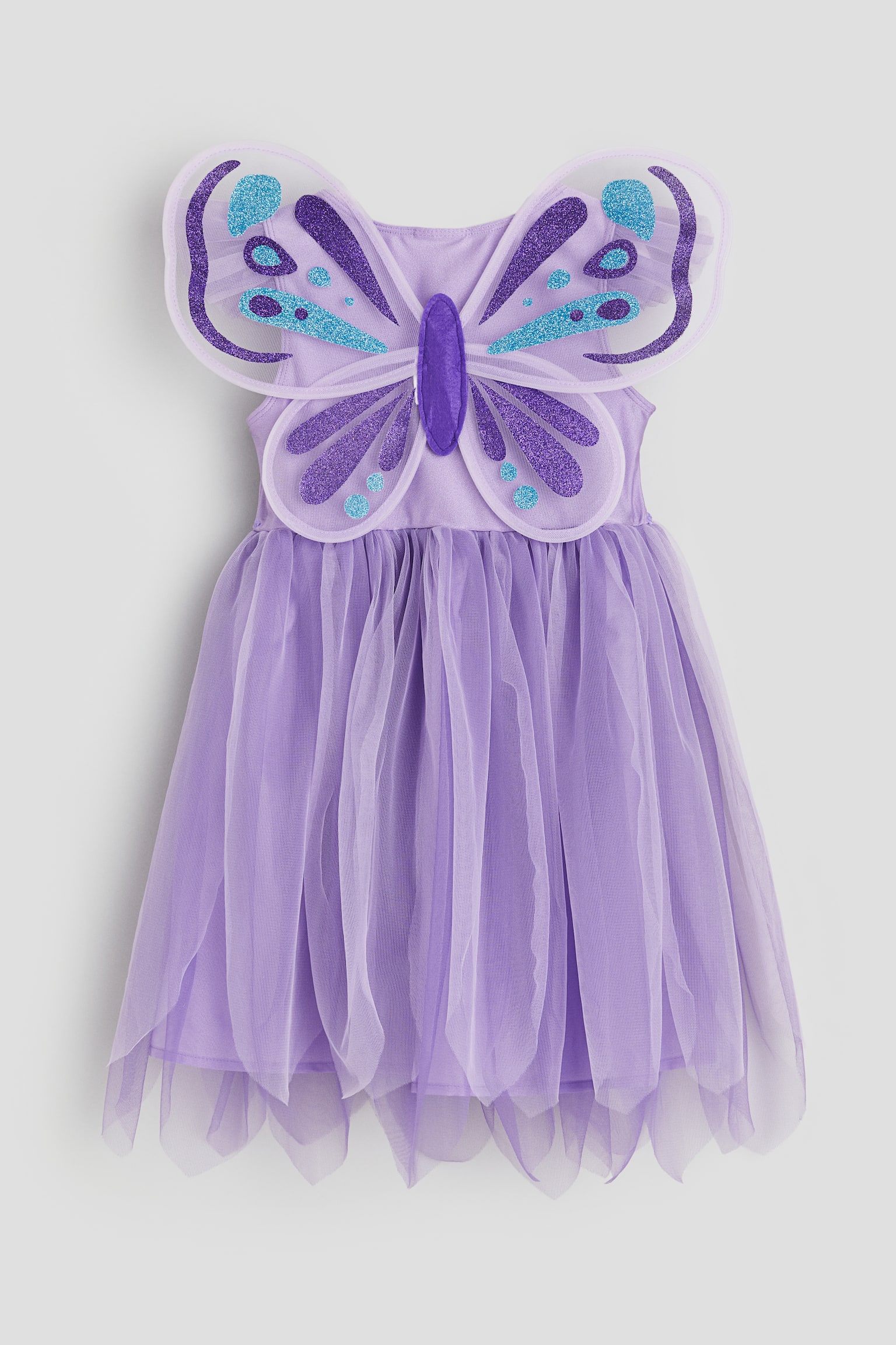 Tulle Skirt Fancy Dress Costume - Purple/Butterfly/Pink/Unicorn - 5