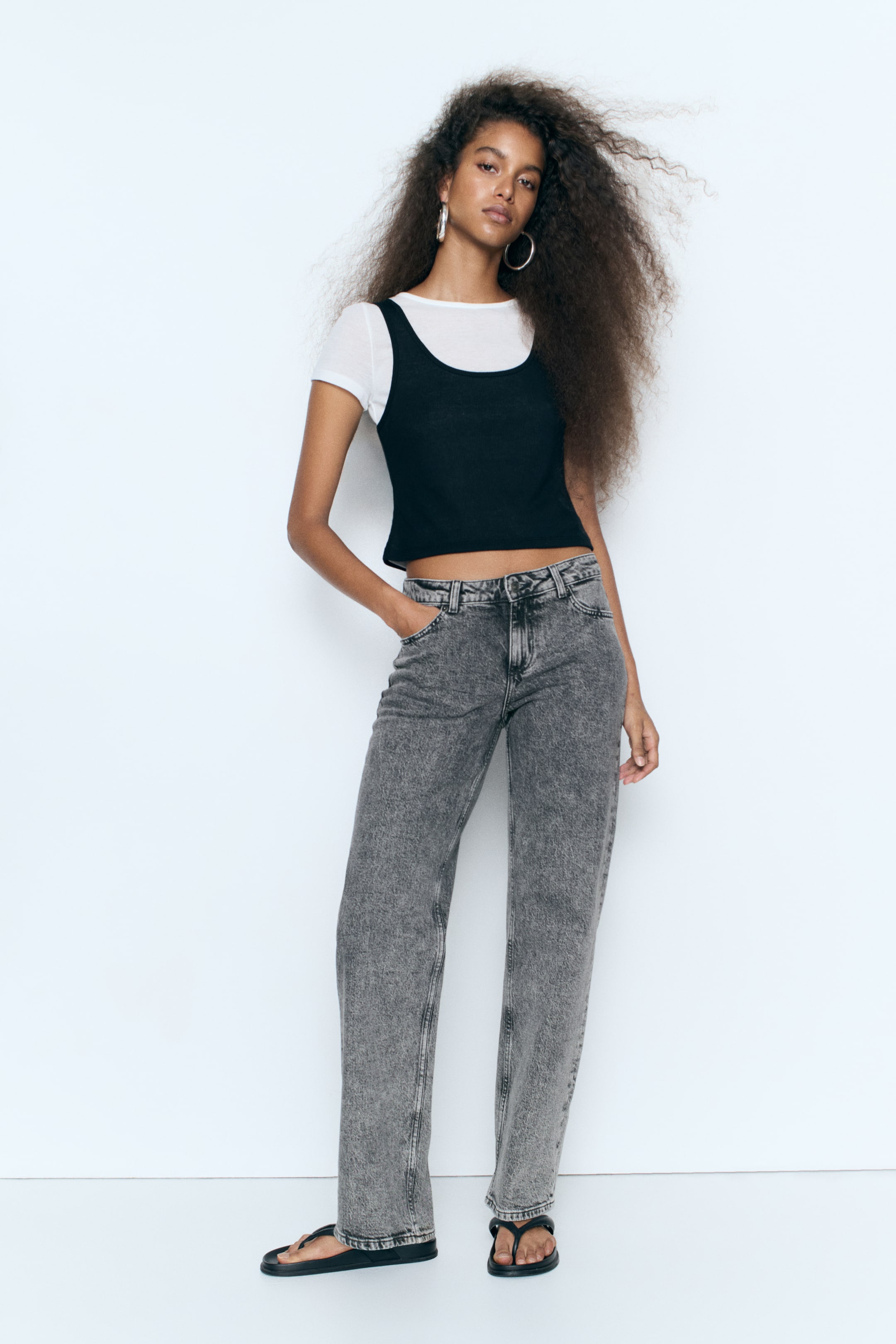 Slim Straight Regular-Waist Jeans