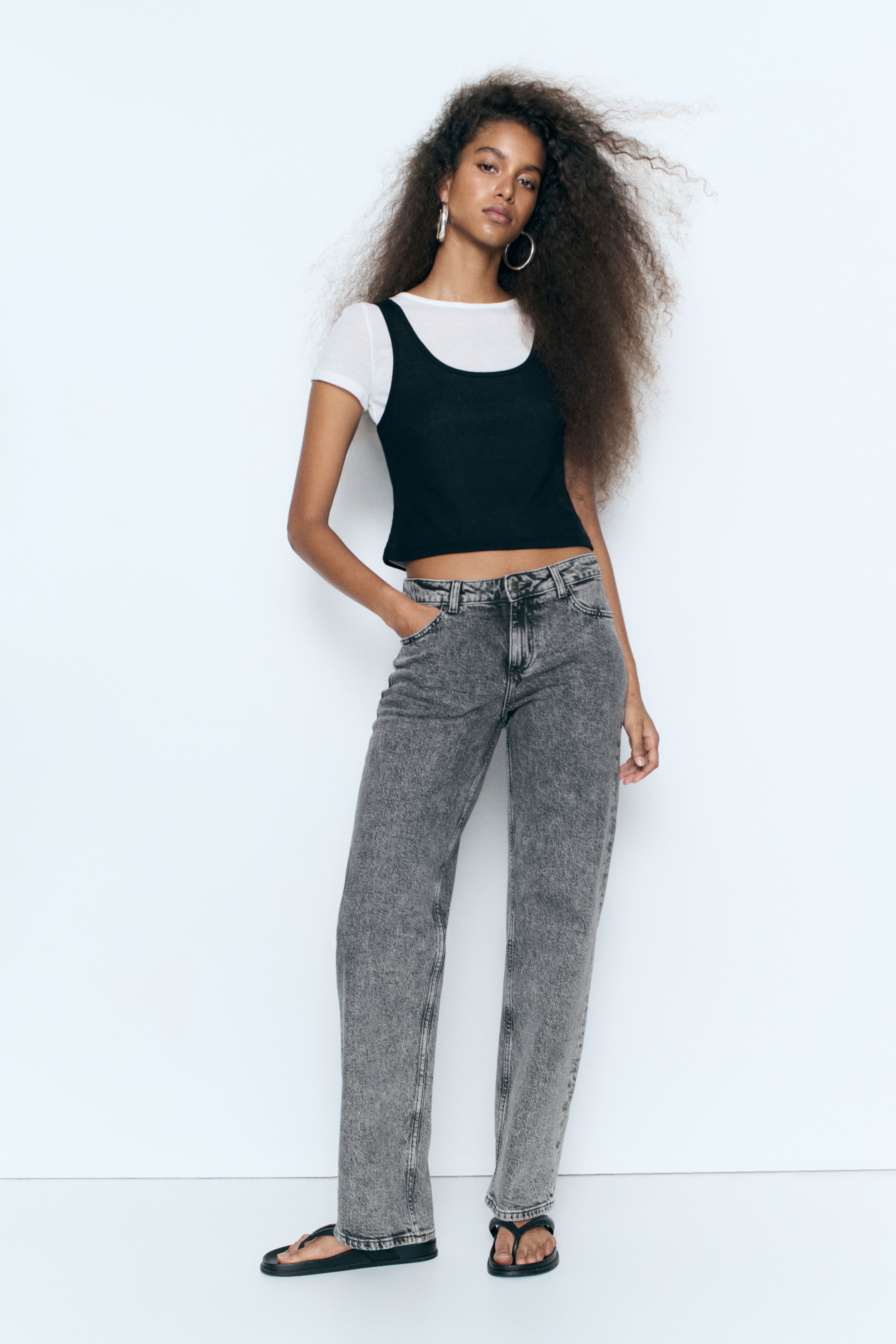Slim Straight Regular-Waist Jeans