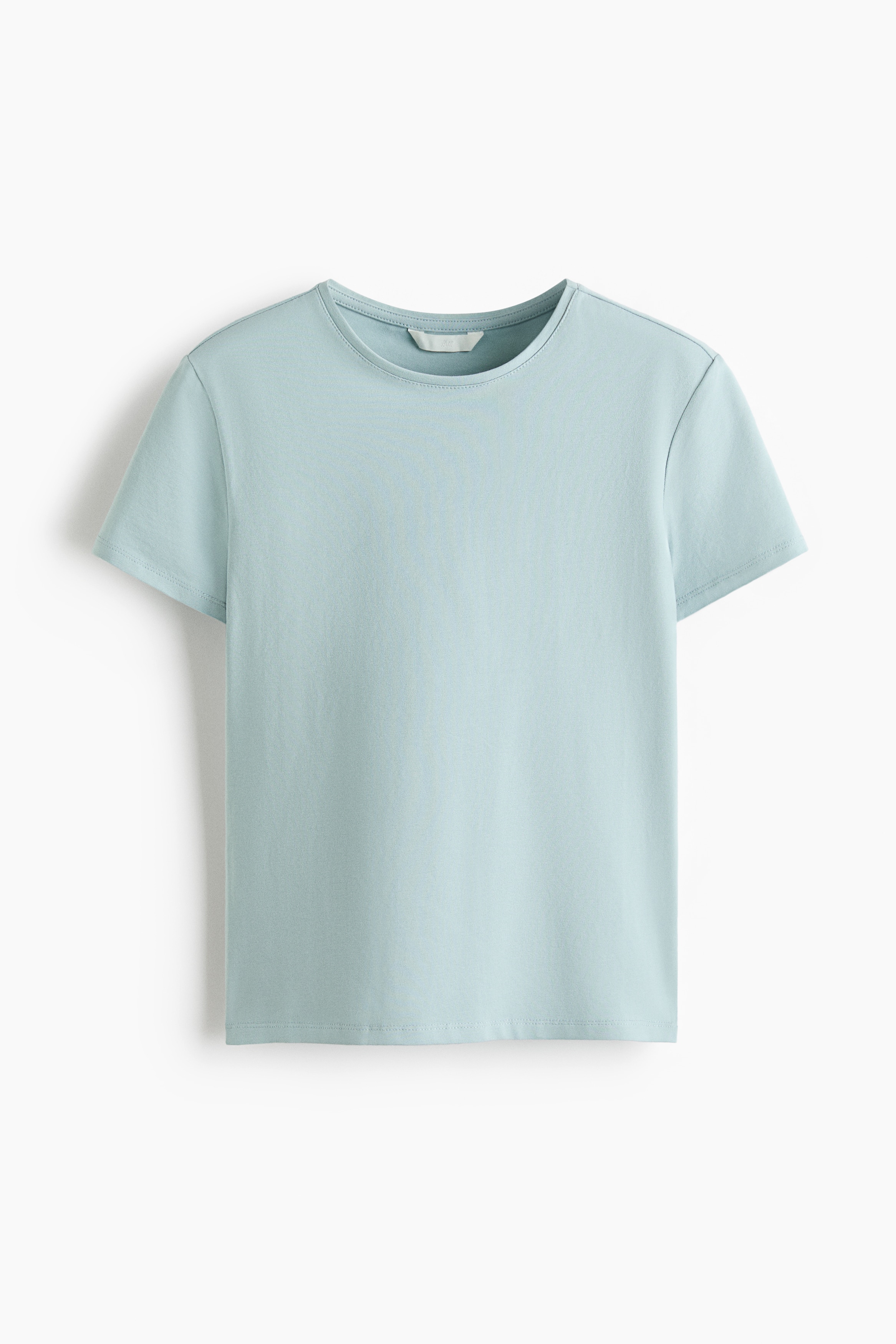 Fitted T-shirt - Light dusty turquoise/Orange/White/Black/Navy blue/Light pink