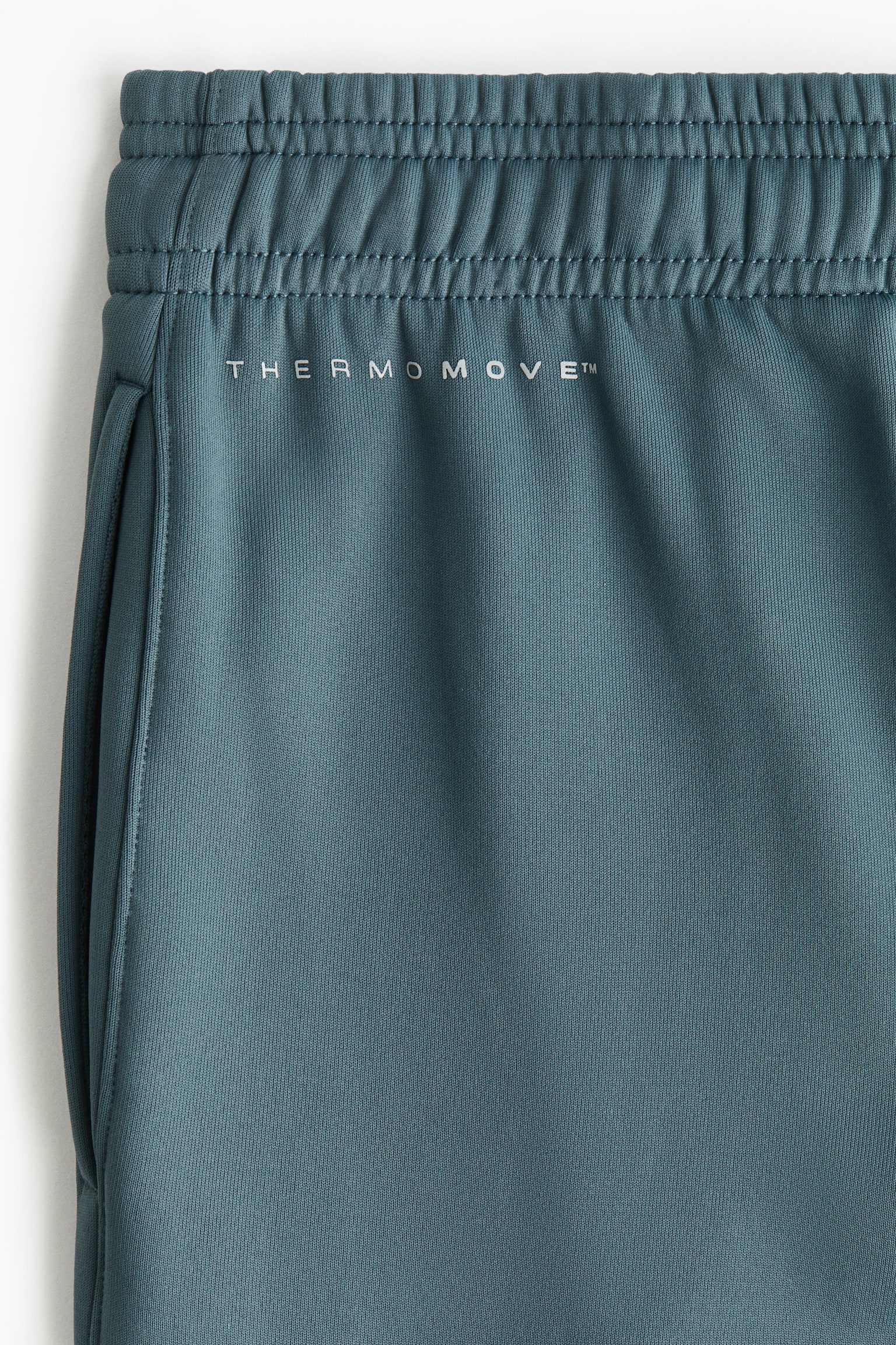 Warming sports joggers with ThermoMove™ - Teal/Black - 5