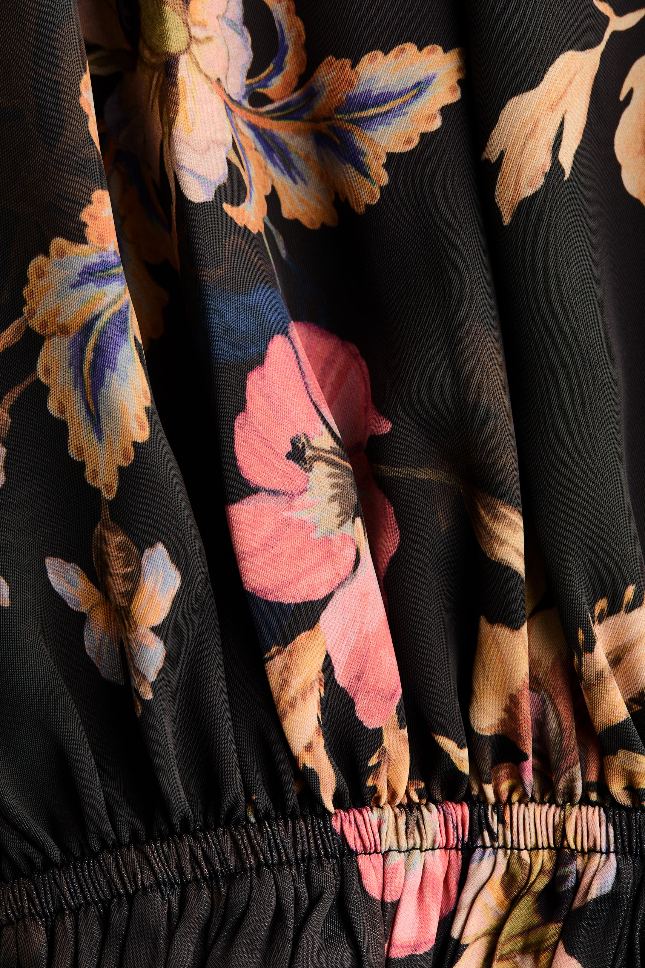 Draped Tie-Detail Dress