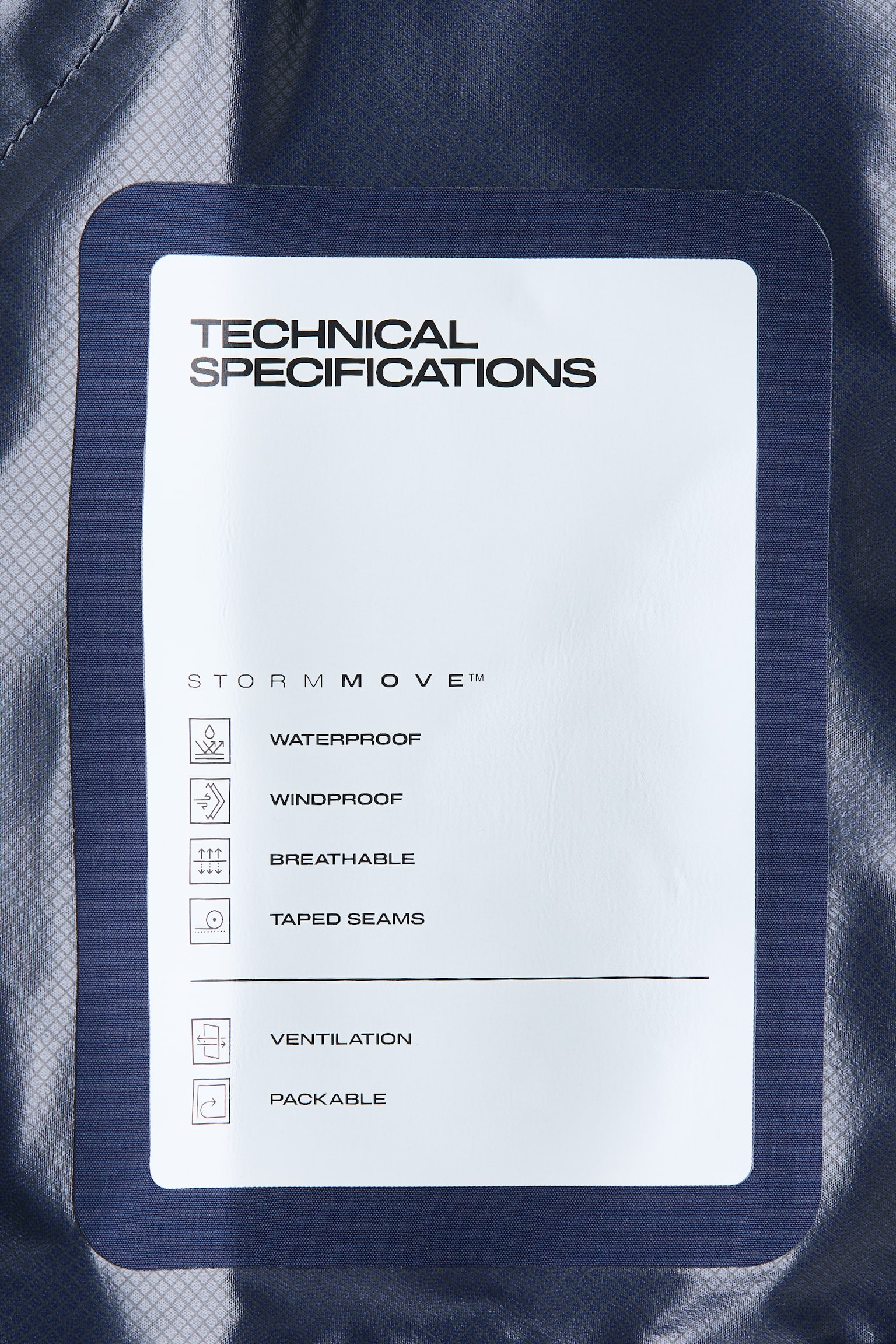 Unisex rain jacket with StormMove™ - 10