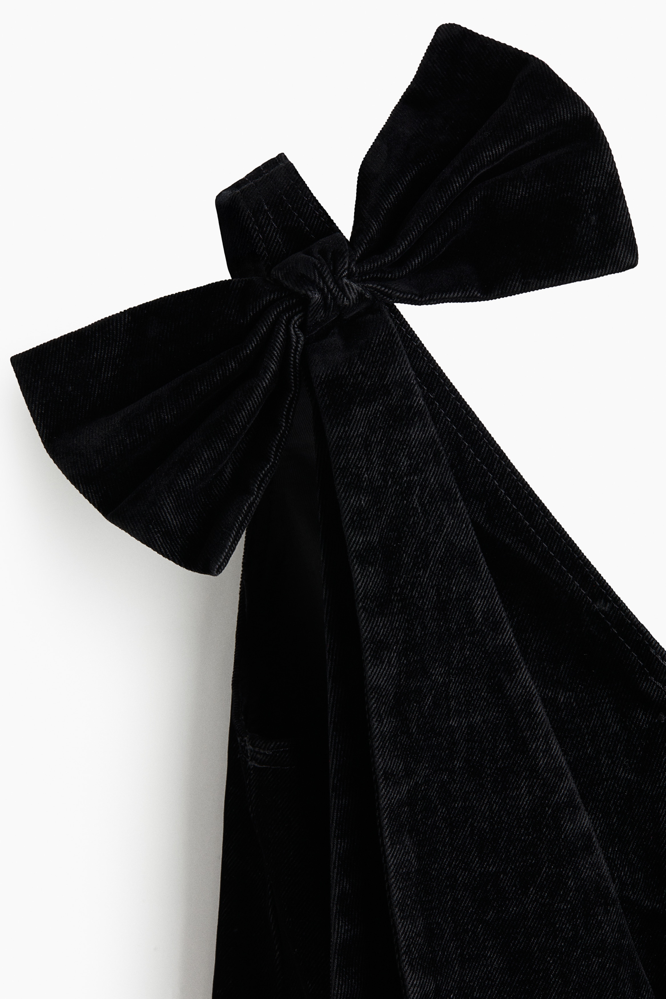 Women's Black Bow-Detail Mini Dress | H&M US