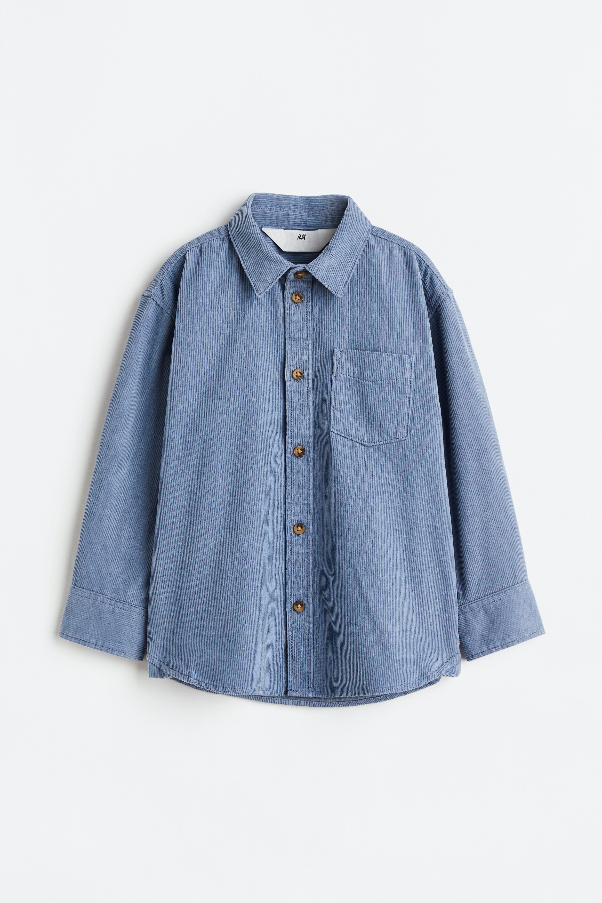 Corduroy Shirt - Blue - Kids | H&M US