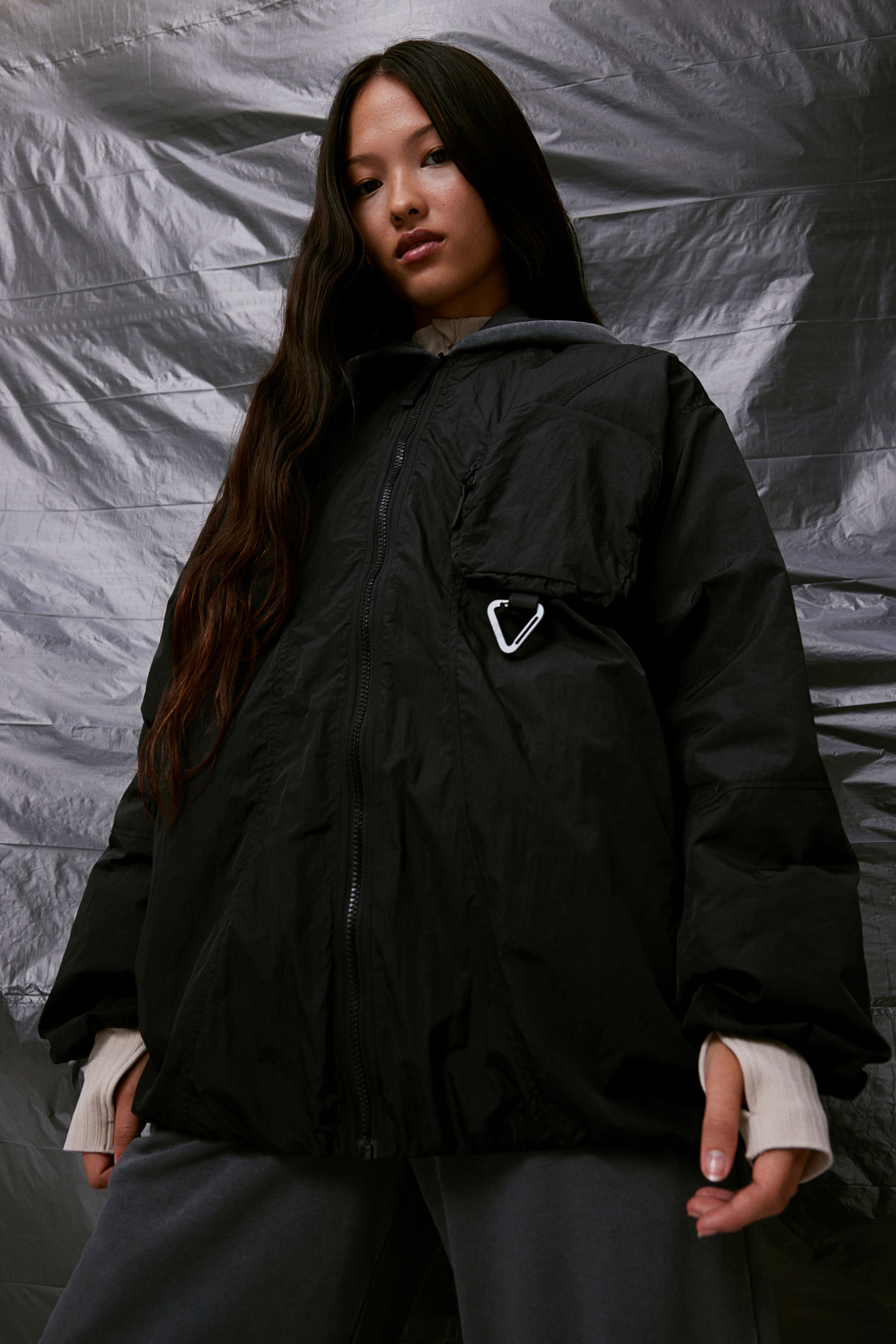 ThermoMove Water repellent bomber jacket