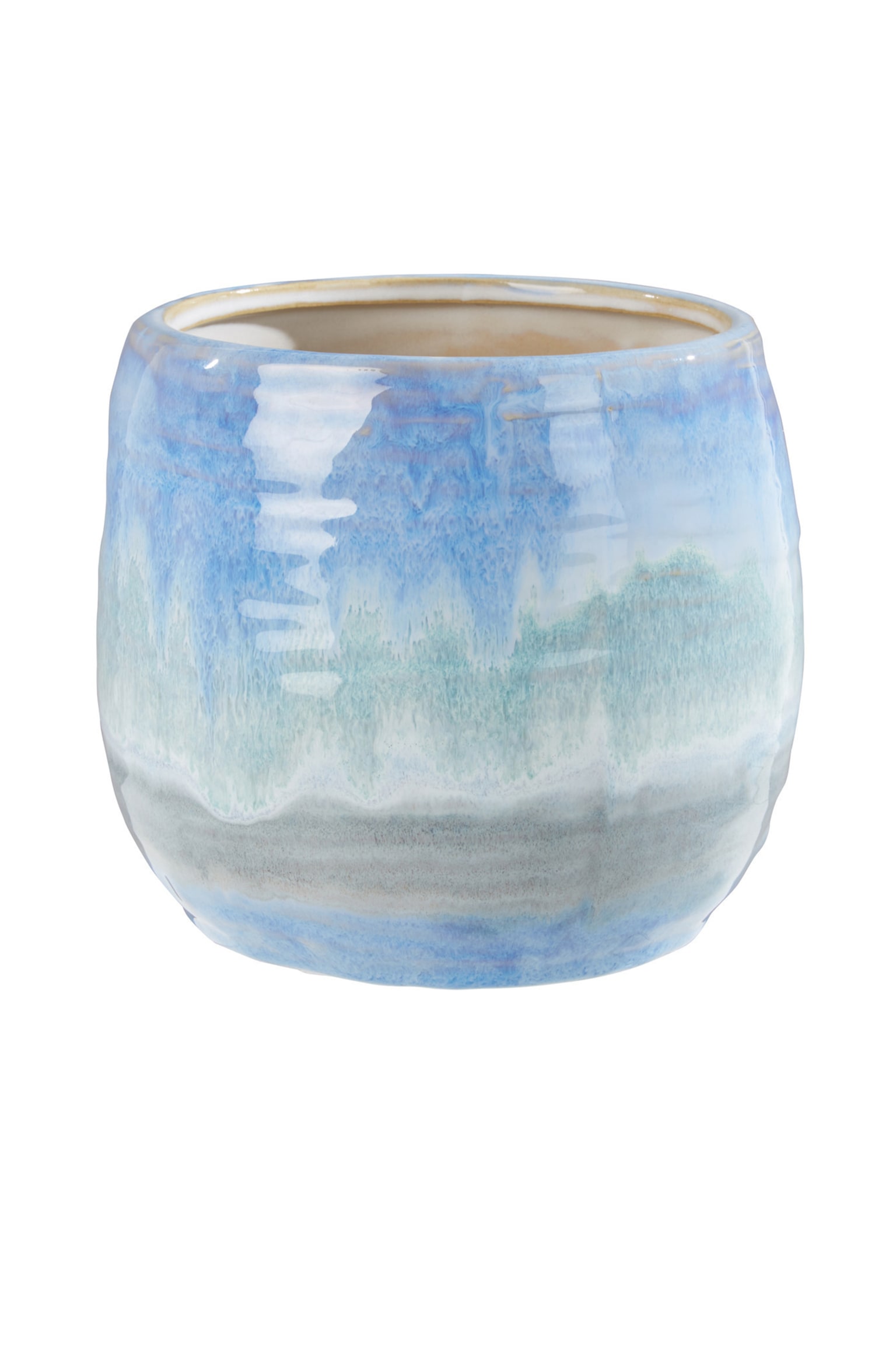 Caldera Blue Planter - Blue - 3