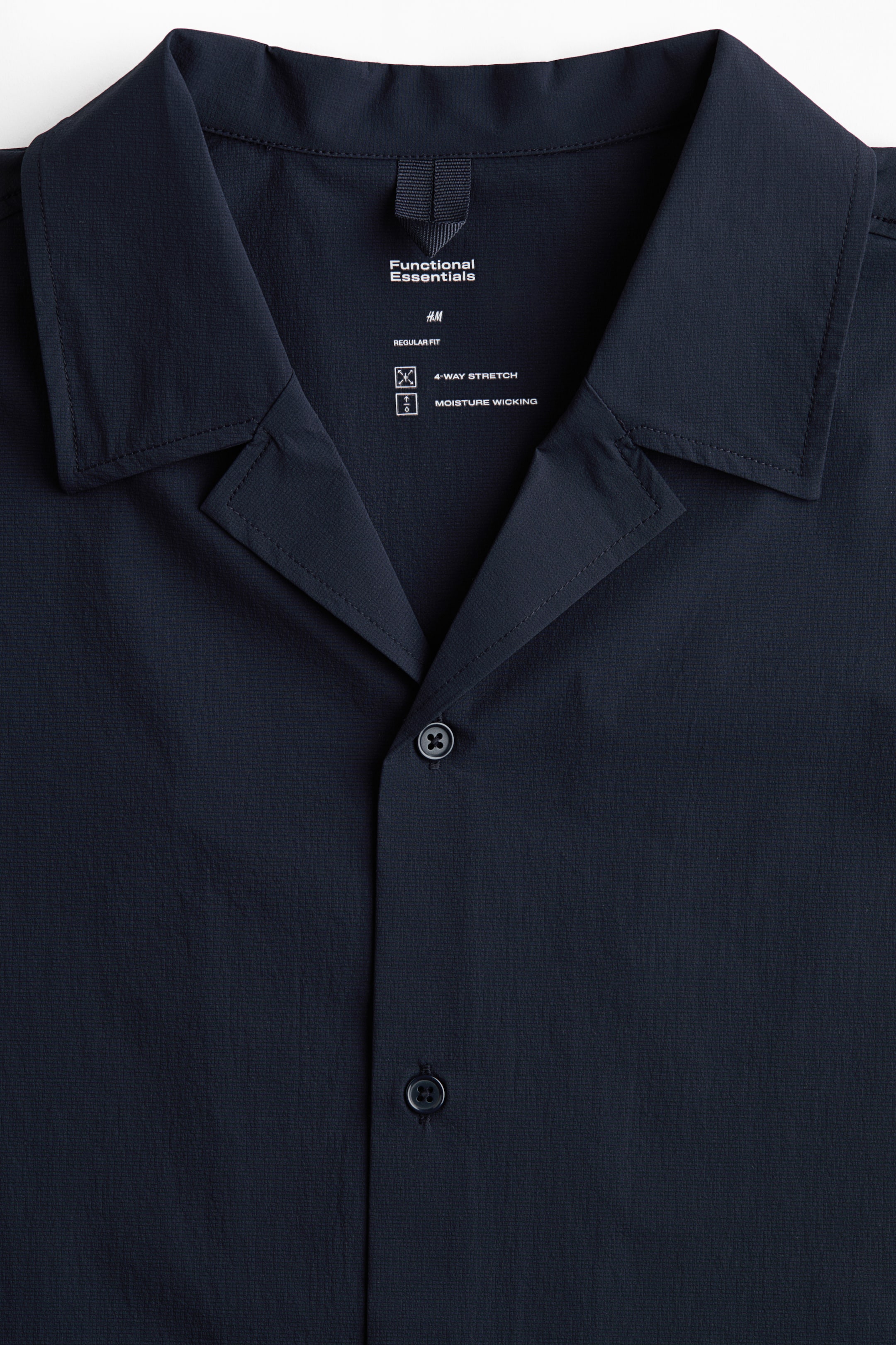 Four-Way Stretch Regular-Fit Shirt