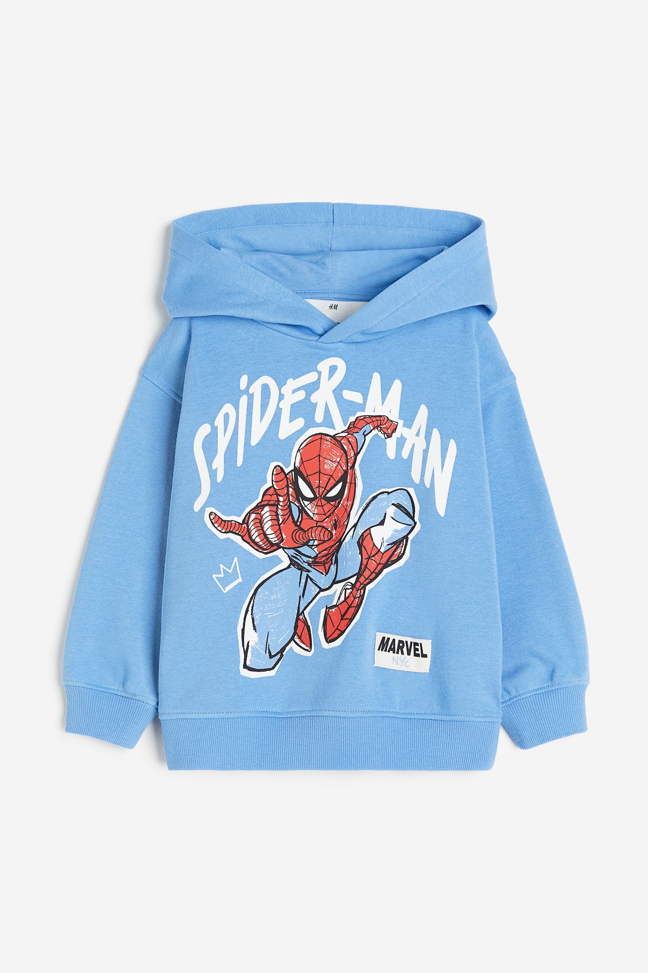 Hoodie Pull Marvel Garcon Sweat à Capuche 'Marvel' Blanc Ado