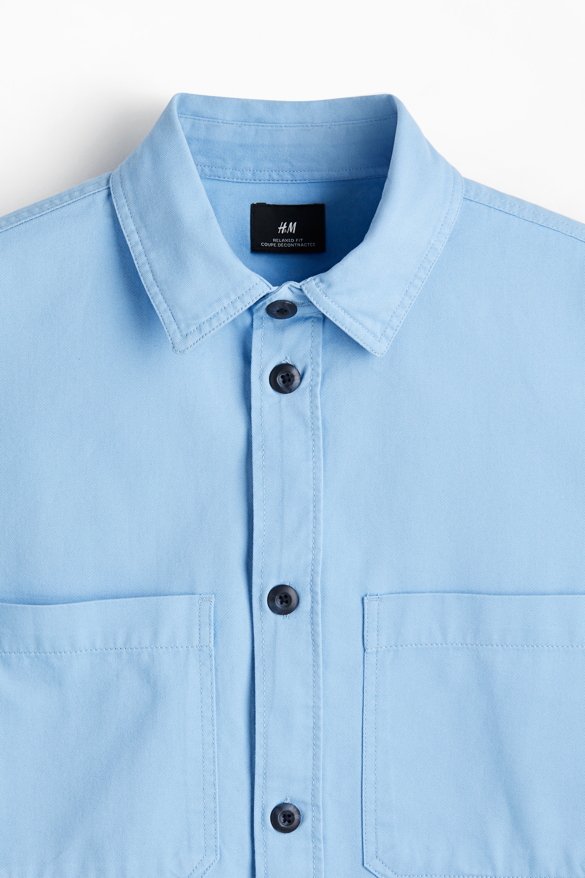 Relaxed Fit Twill overshirt