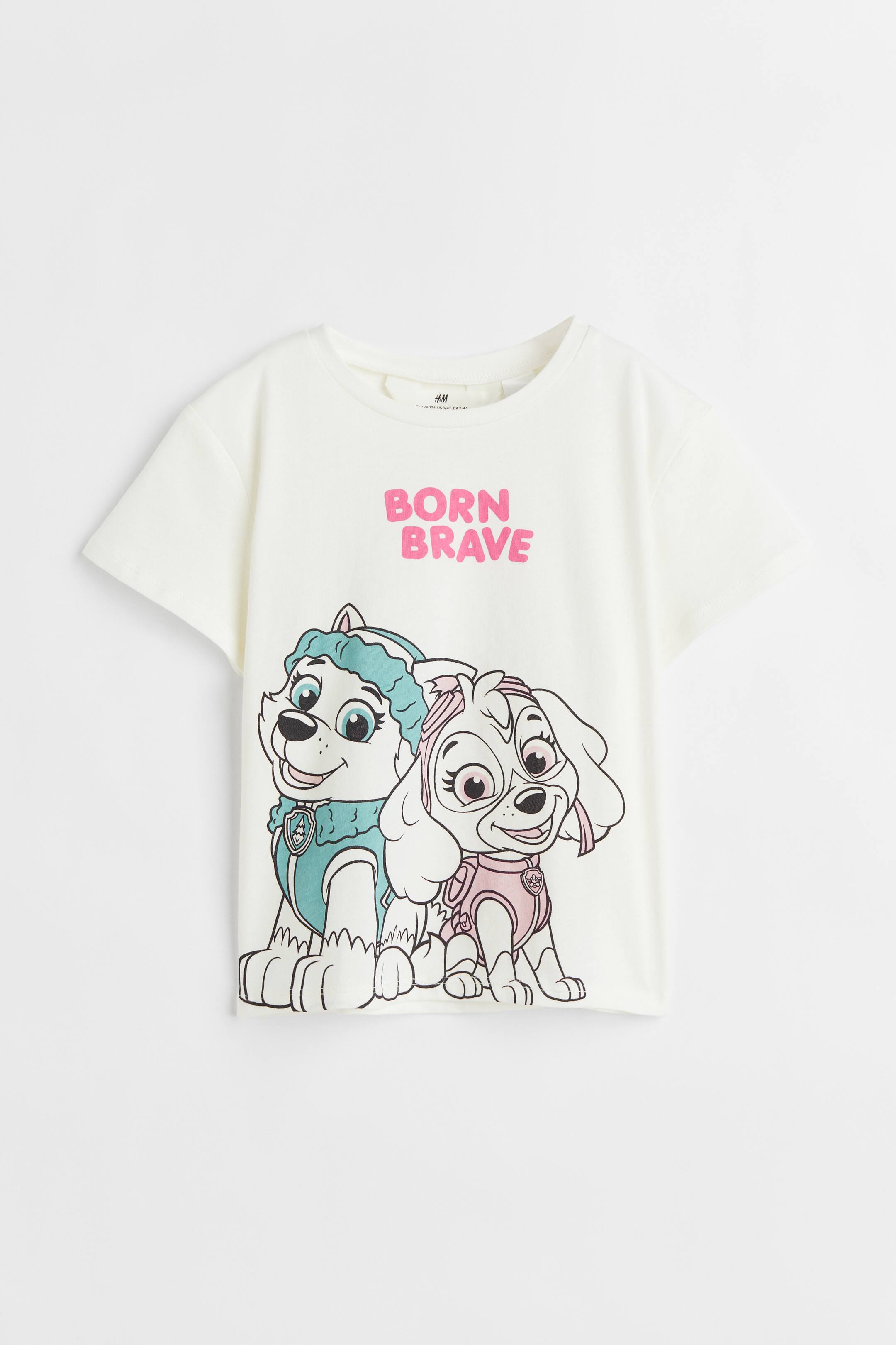 View larger image: Printed T-shirt - Natural white/Paw Patrol - Kids | H&M 1