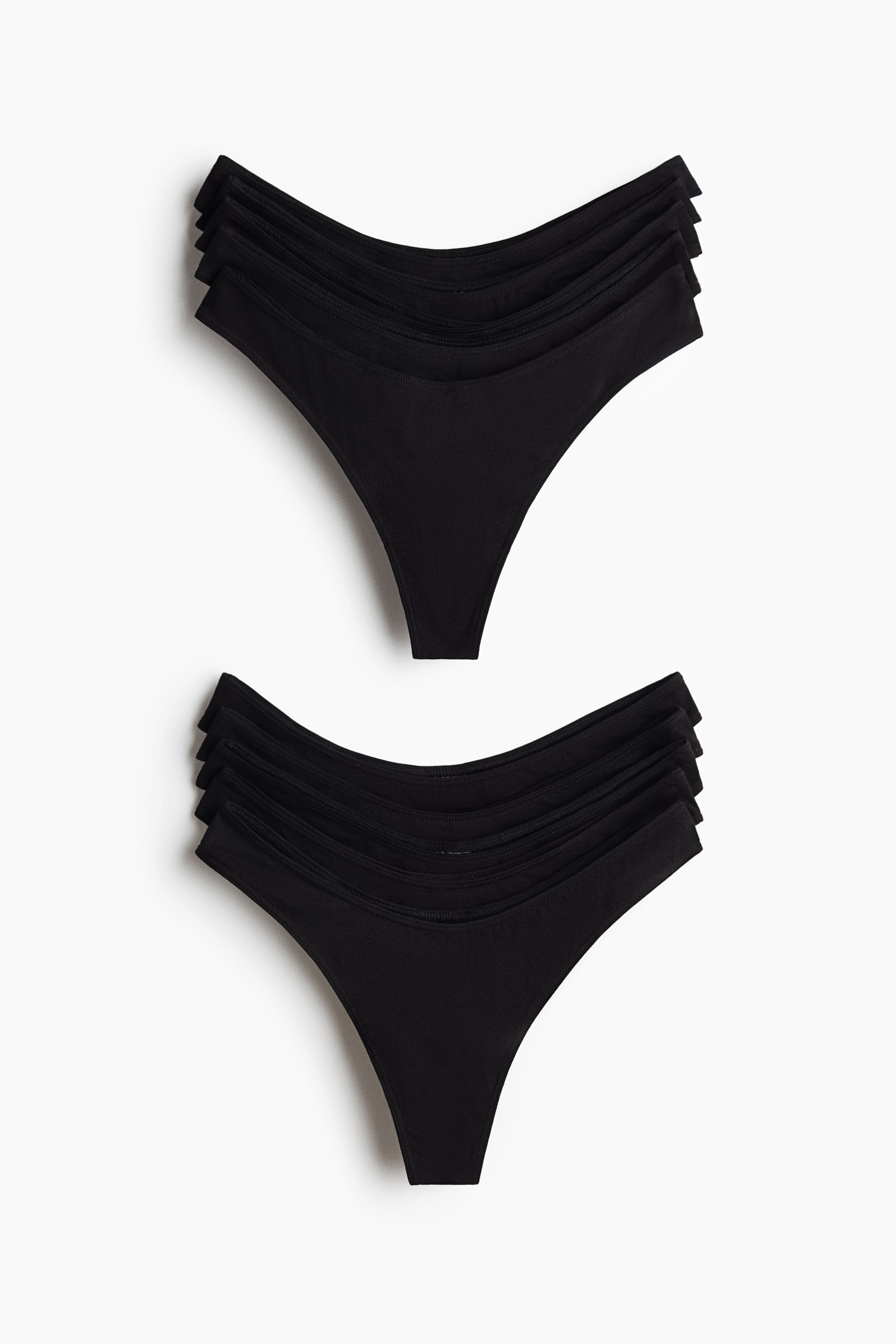 10-pack Cotton Thong Briefs