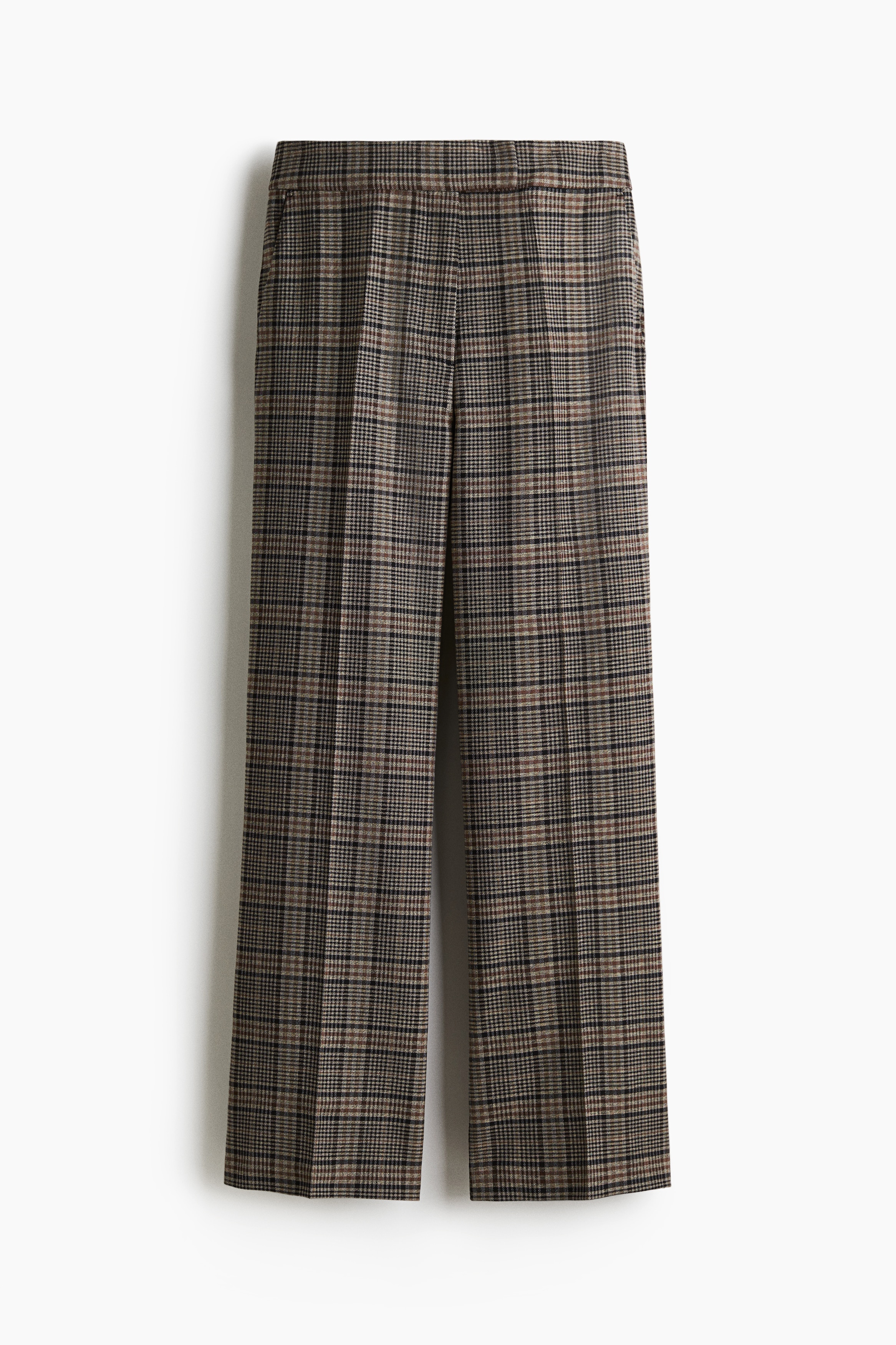 Pantaloni a quadri da donna | Gingham e a gamba larga | H\u0026M IT
