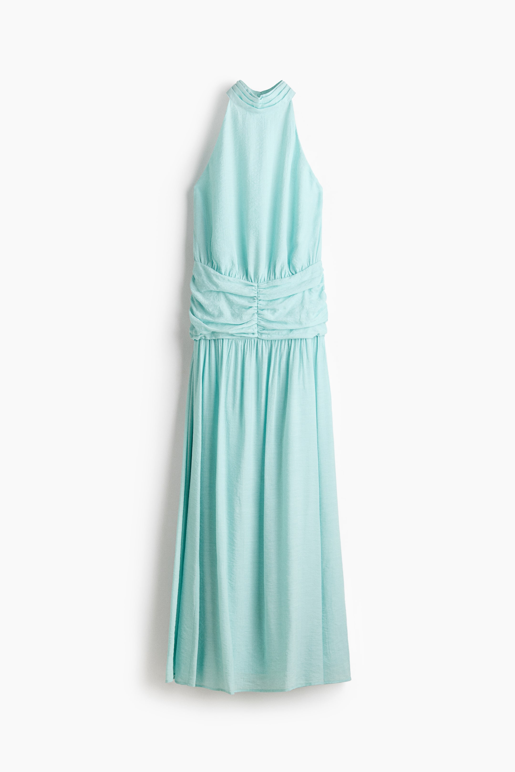 Draped Halterneck Dress