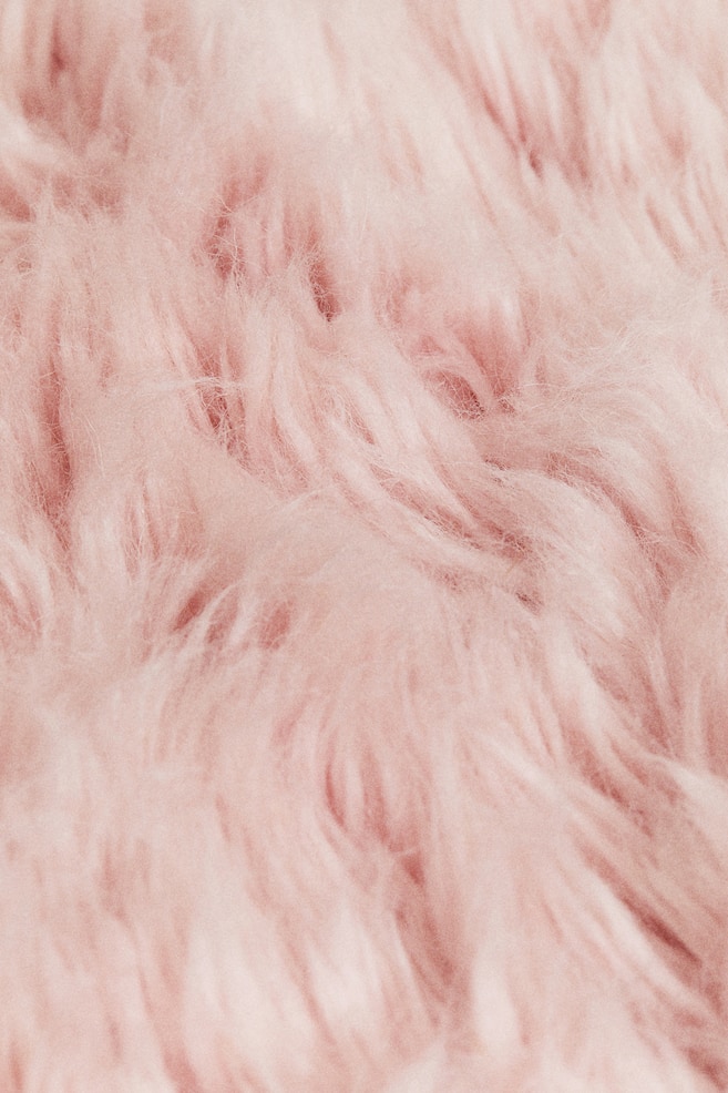 Tufted wool-blend rug - Powder pink - 2