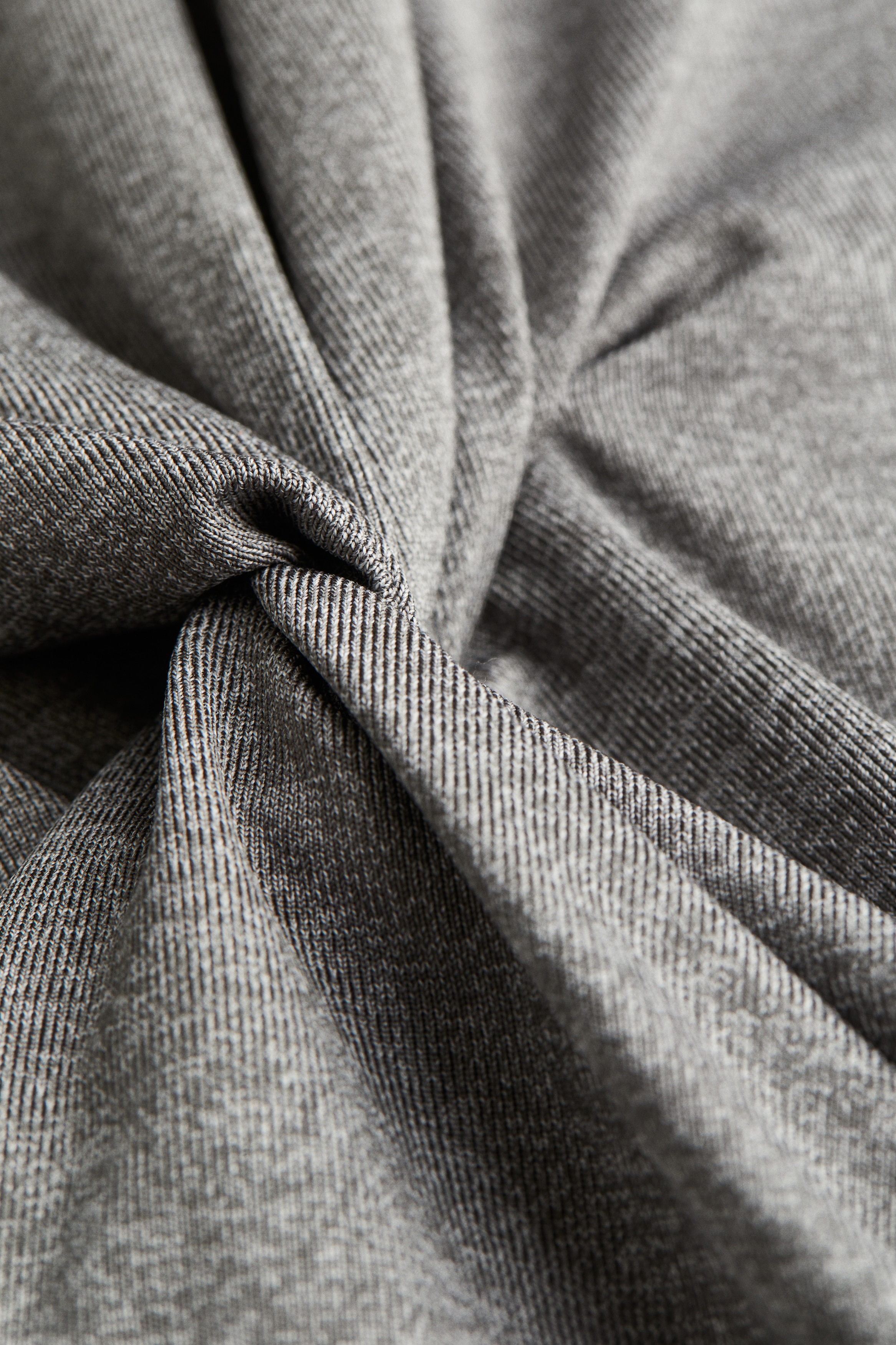 Twist-detail dress