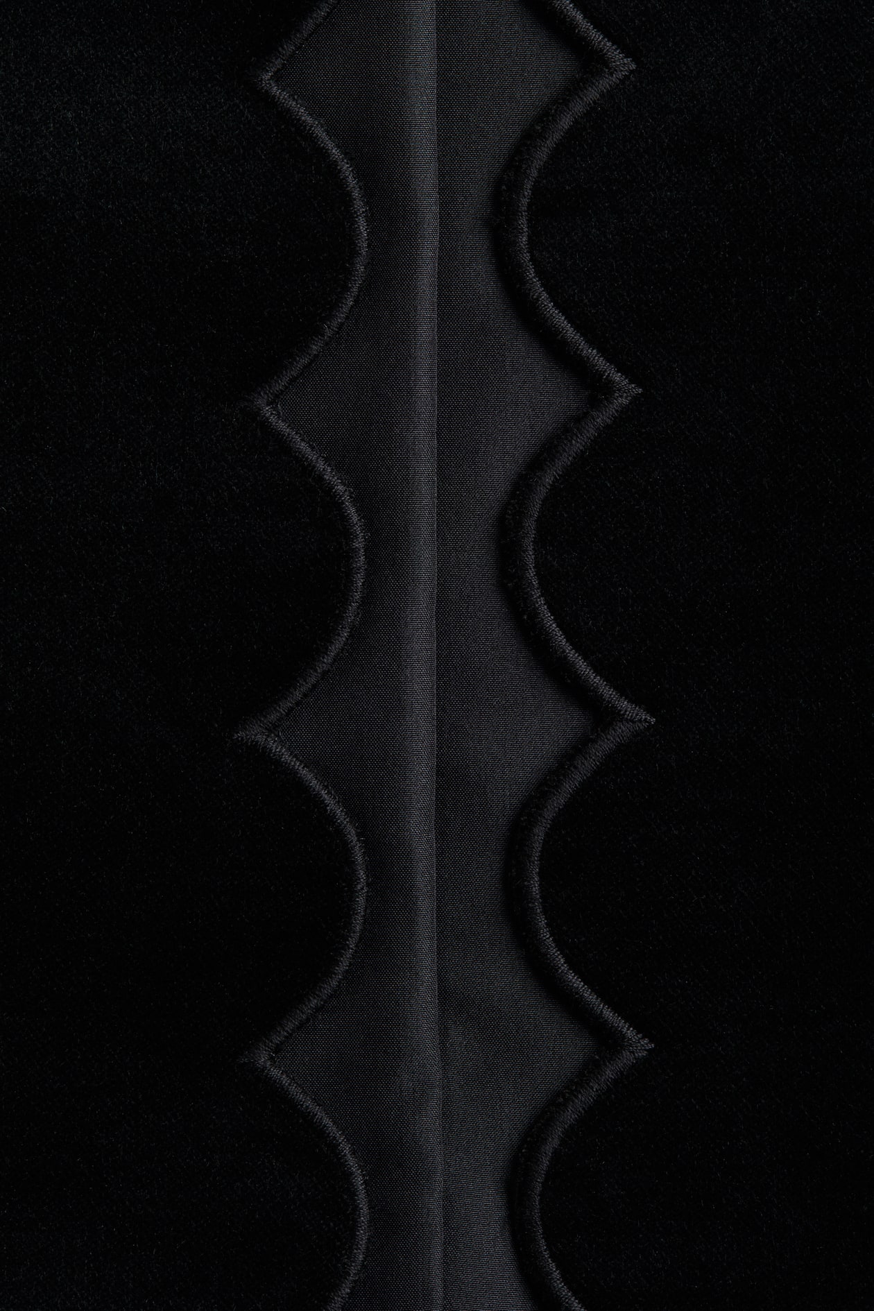Scalloped Velvet Jacket - image 3