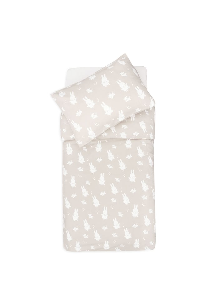 Housse De Couette Et Taie - Miffy - Miffy & Snuffy/nougat - 1