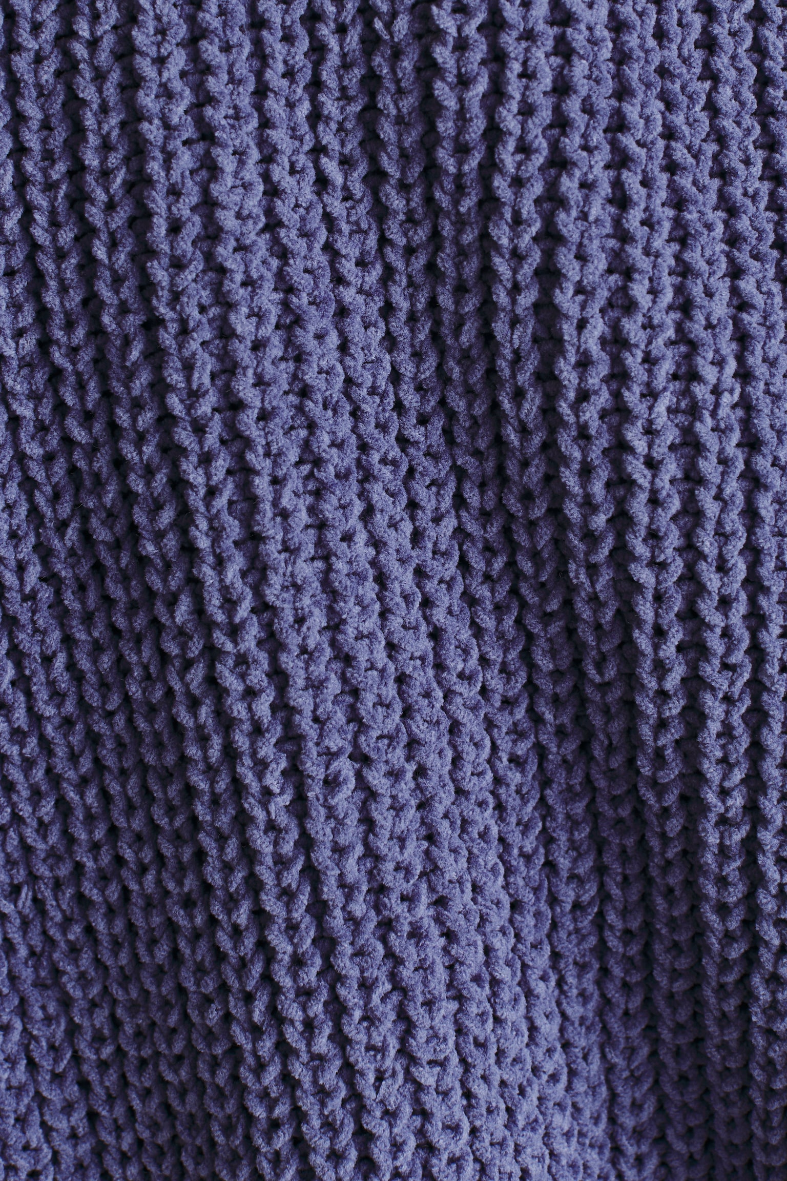 Szenilowy kardigan - Blue/Kremowy/Intensywny róż - 2