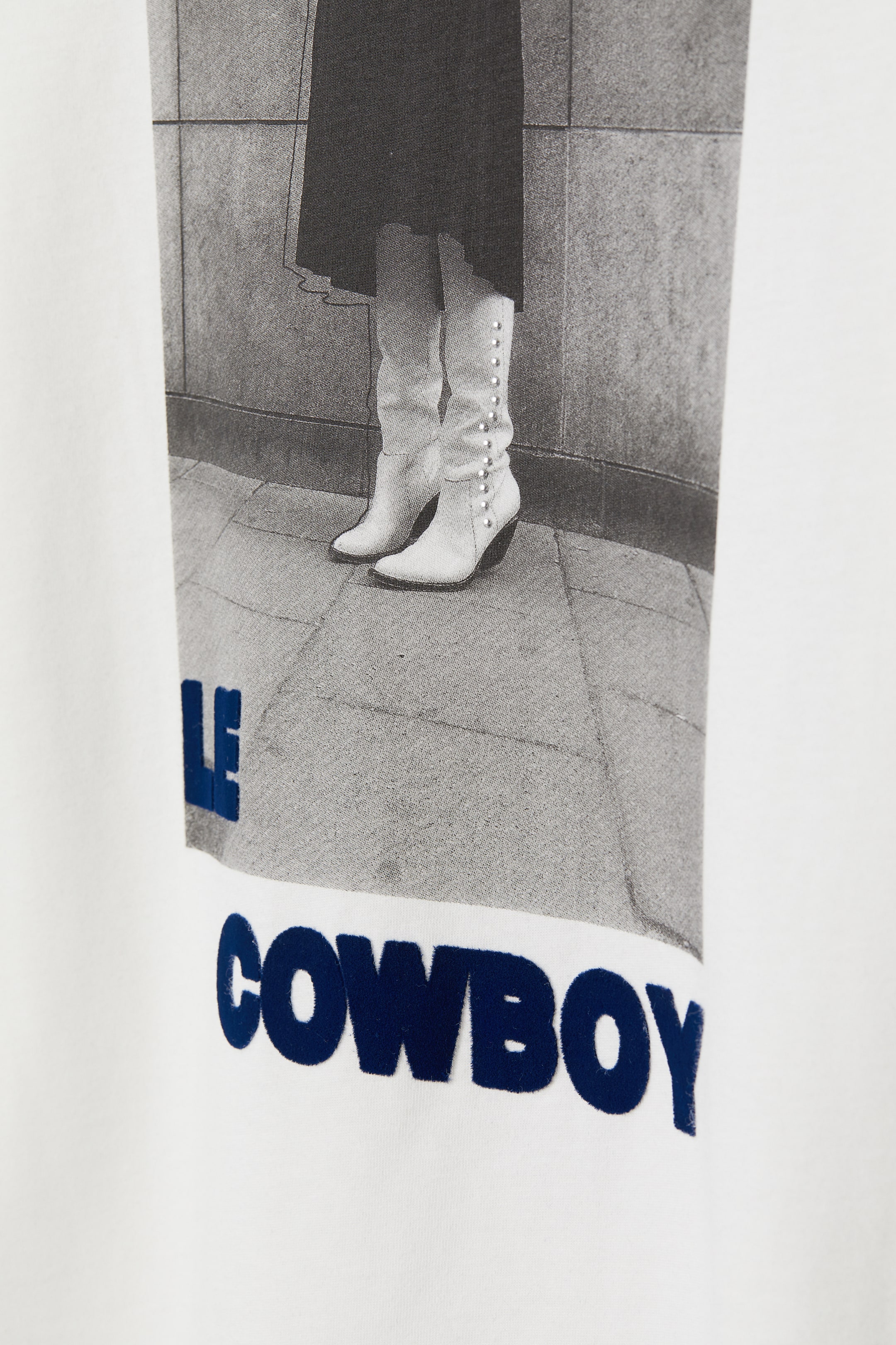 Büyük resmi görüntüle: Baskılı Tişört - Beyaz/Le Cowboy - KADIN | H&M TR 2