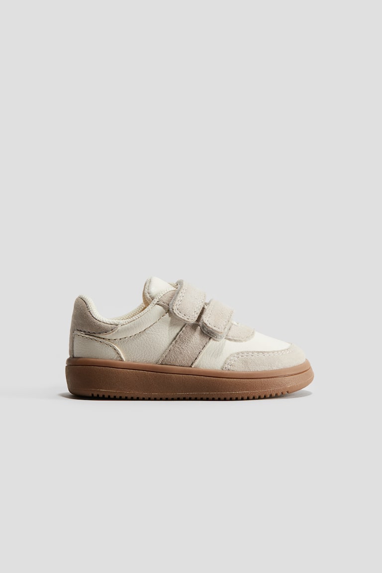 Leather trainers White/Light beige Kids H&M GB