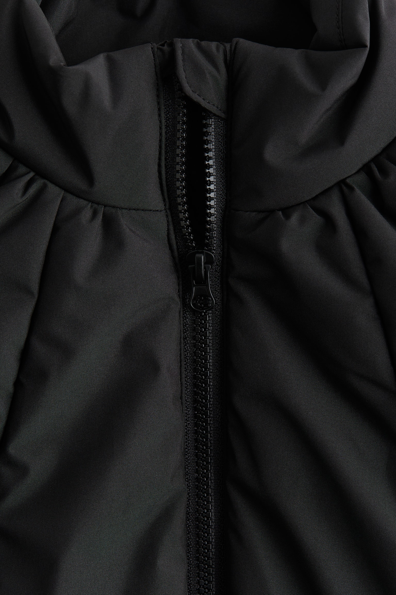 볼륨 퍼프 재킷 - 블랙 - 4