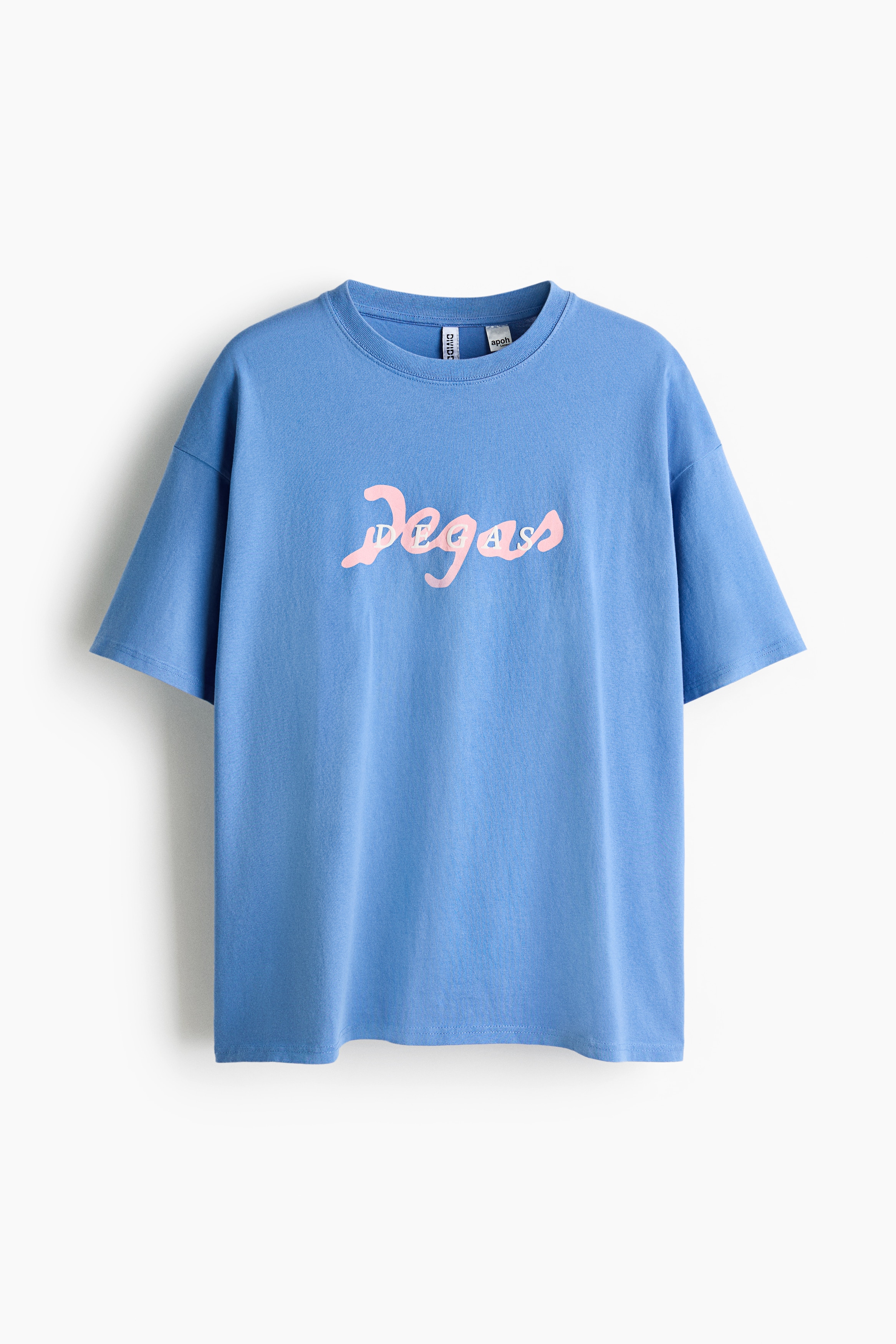 T-shirt grande taille imprimé - Bleu/Degas/Beige clair/Monet/Orange clair/Grateful Dead