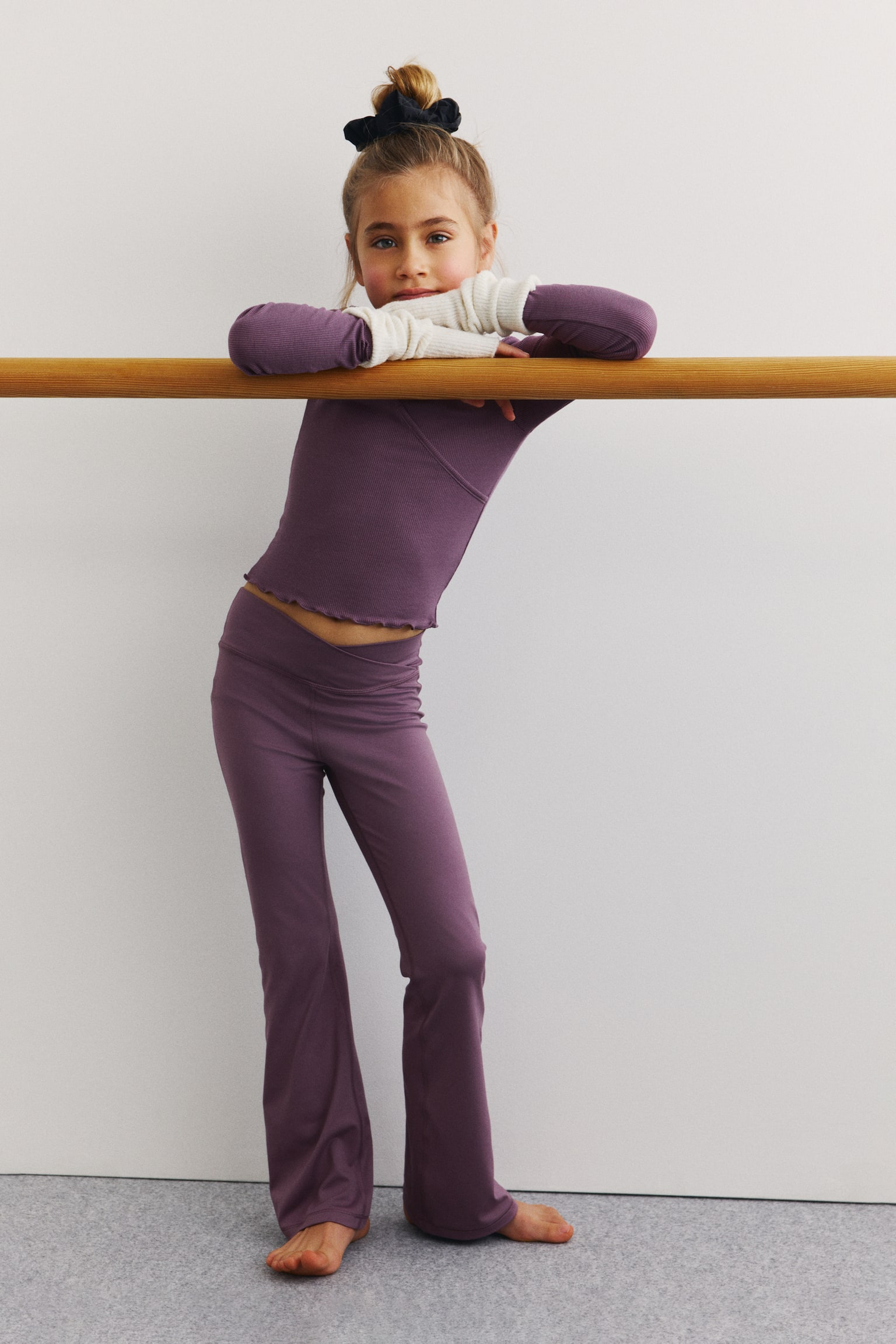 Leggings sportivi svasati con SoftMove™ - Rosa scuro/Rosa/Rosa chiaro - 1