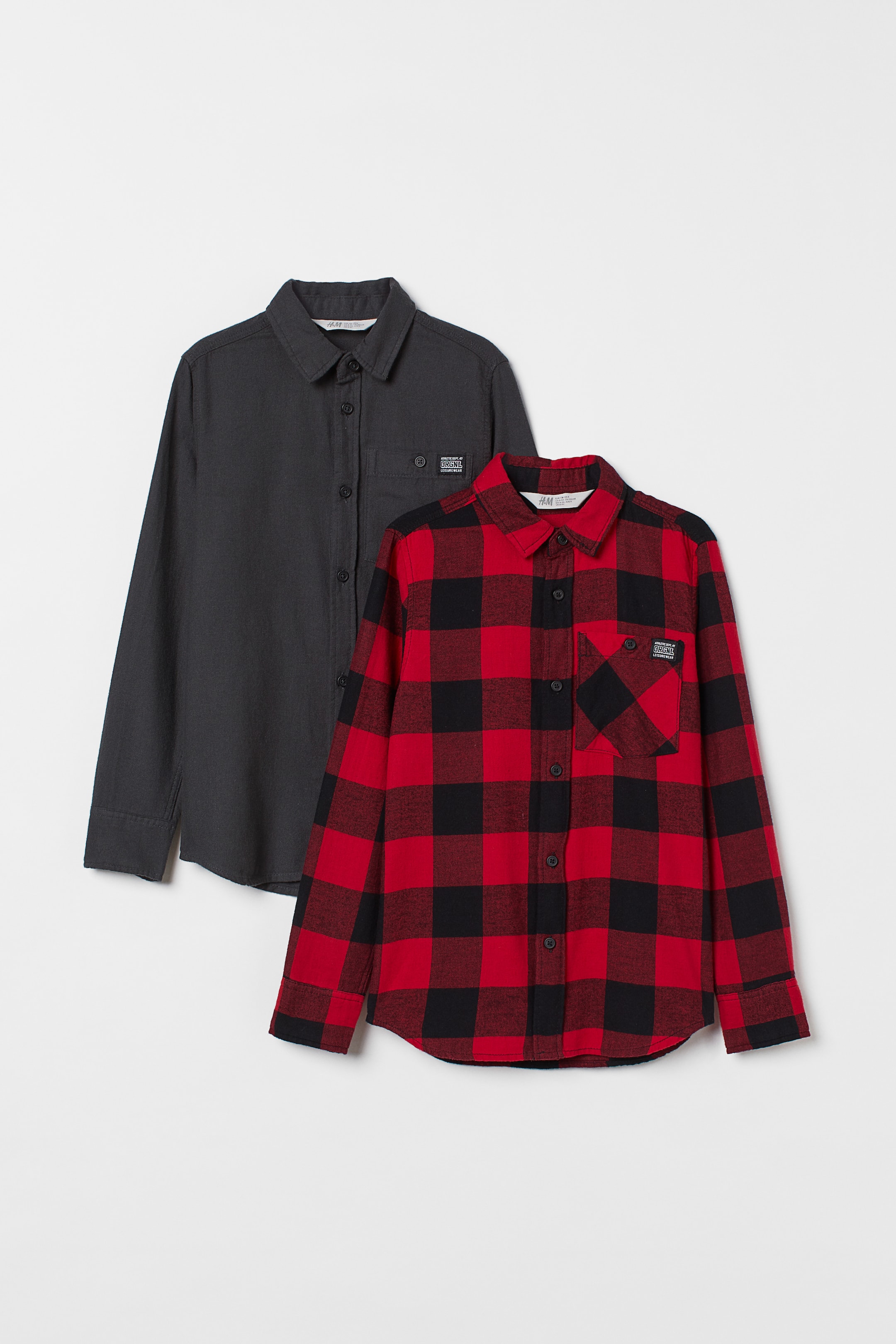 Camicia A Quadri Uomo J.VER Camicia Uomo A Quadri J.VER - Maniche Lunghe, Non J.VER Senza Stiratura