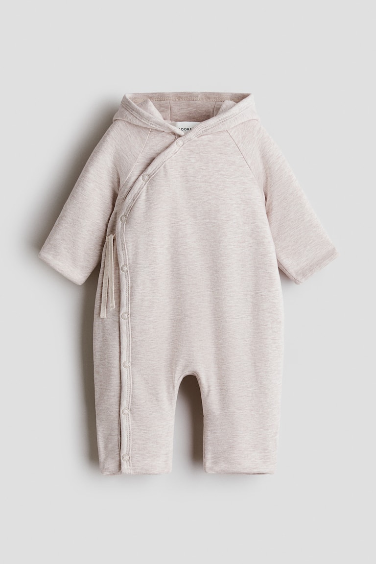 Tutina invernale in jersey imbottita Beige BAMBINO H&M CH
