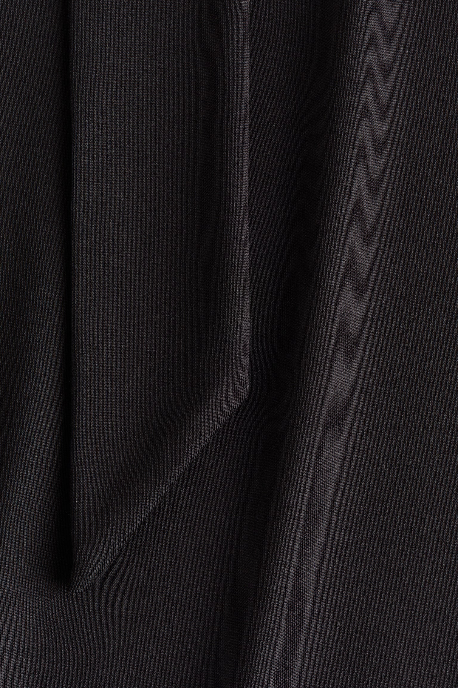 Áo có khăn quàng cổ - Màu đen/Màu đen/Chấm bi/Màu xám - 4