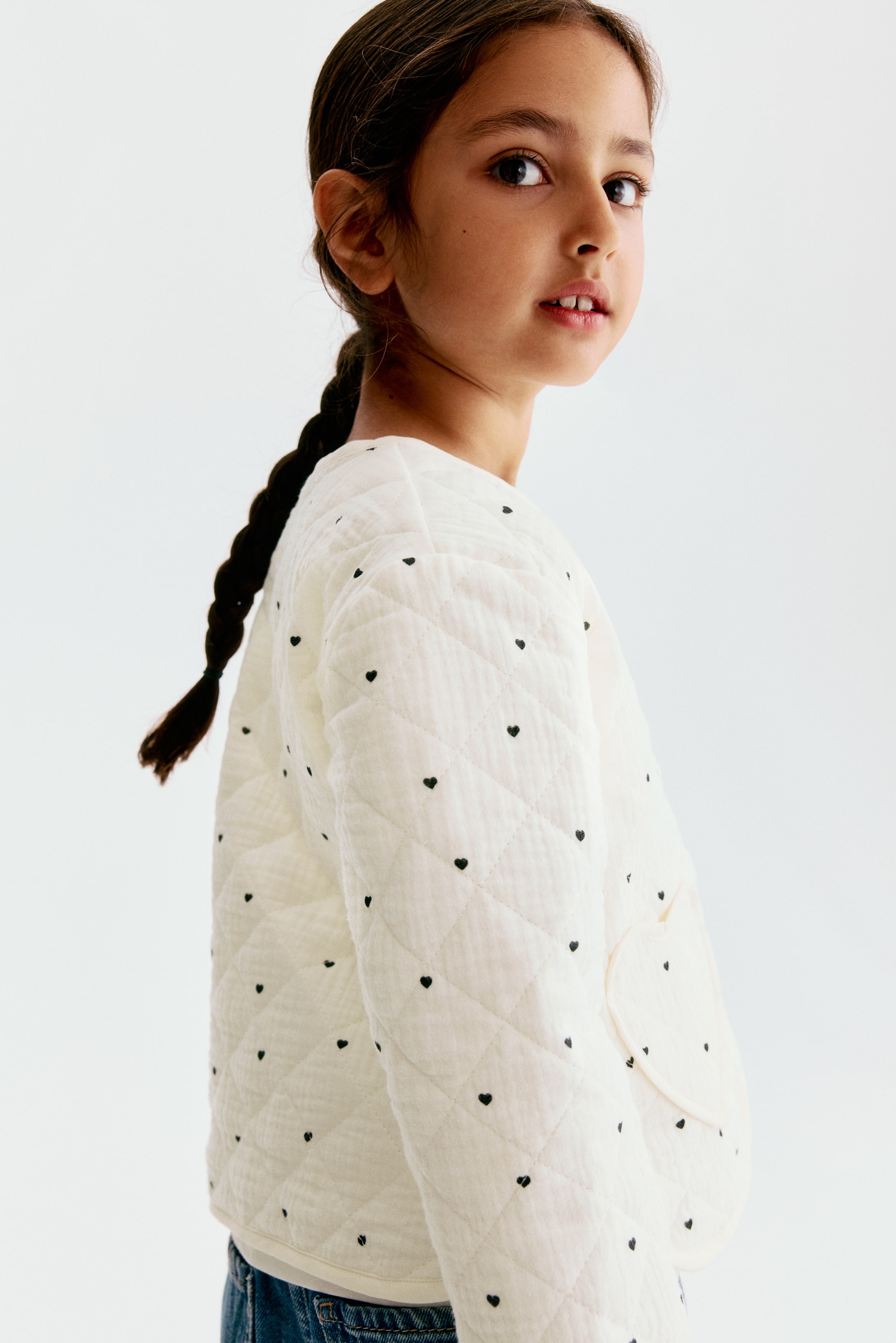 Детские куртки H&M Quilted Muslin Jacket — фото 3