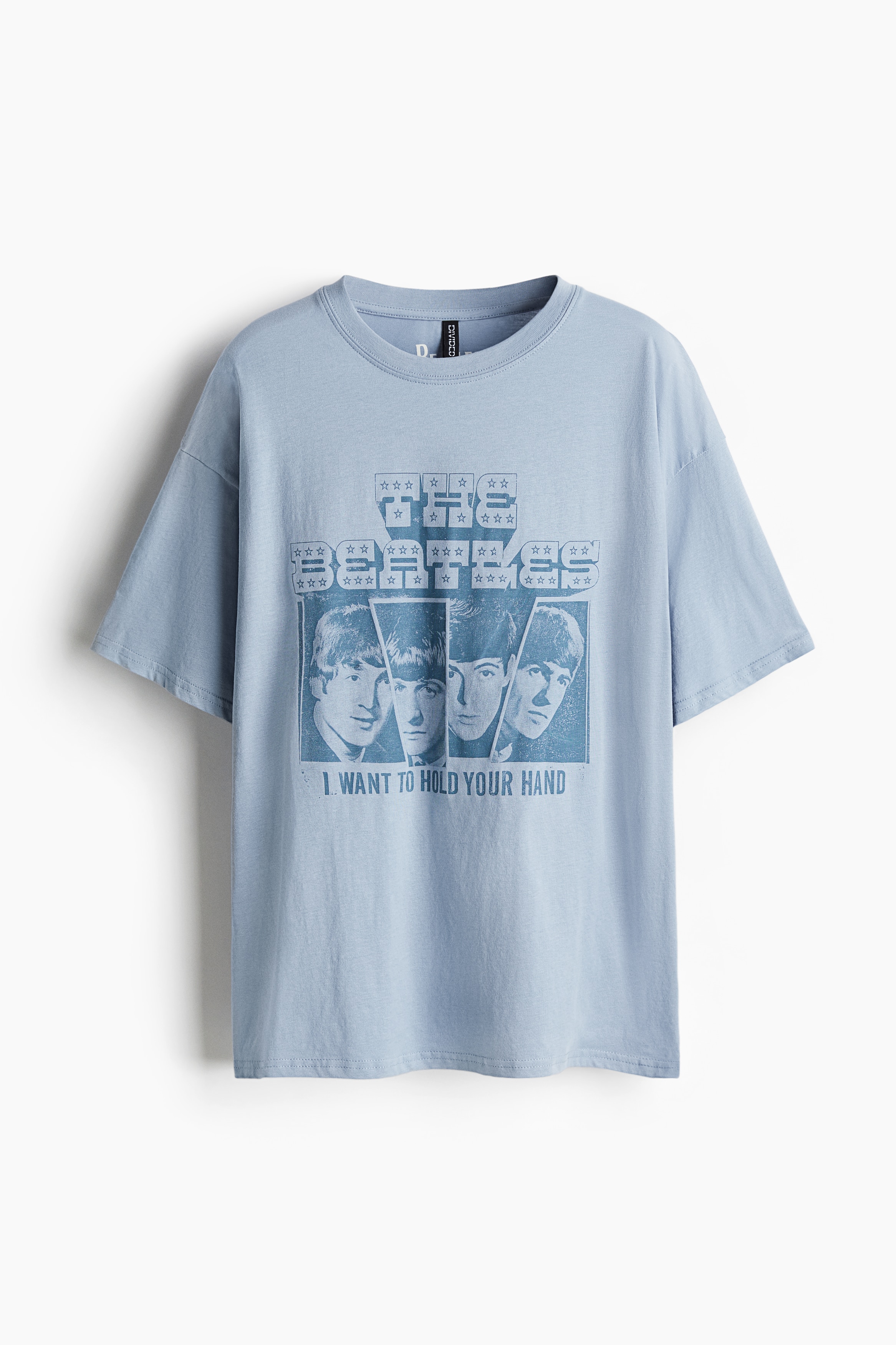 Women's Black/Charli XCX Oversized Printed T-Shirt | H&M US