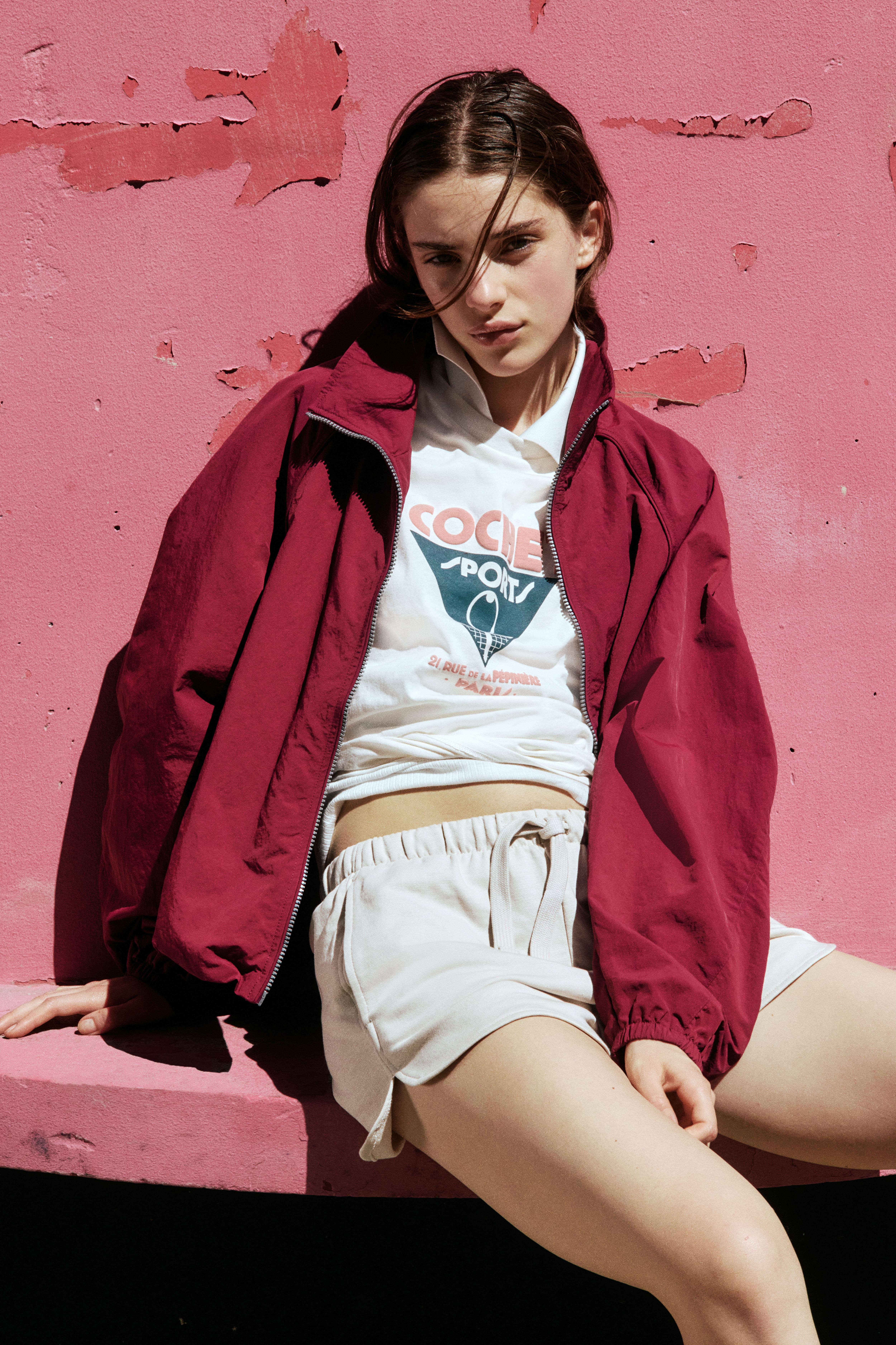 Oversized Bubble-Hem Jacket