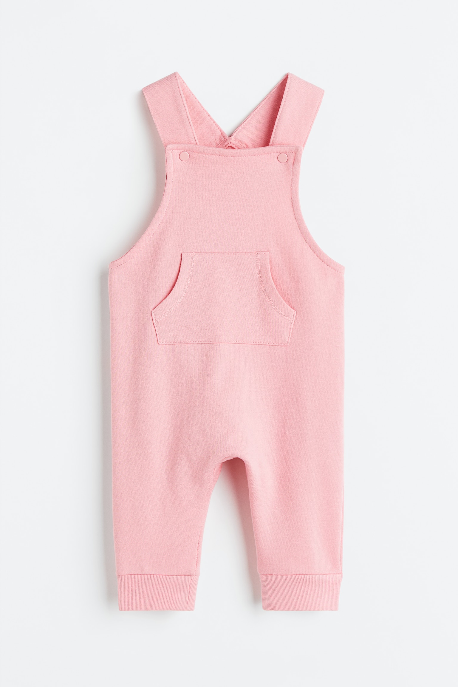 Cotton Dungarees - Light pink/Blue/Light green/Light beige/Brown - 1