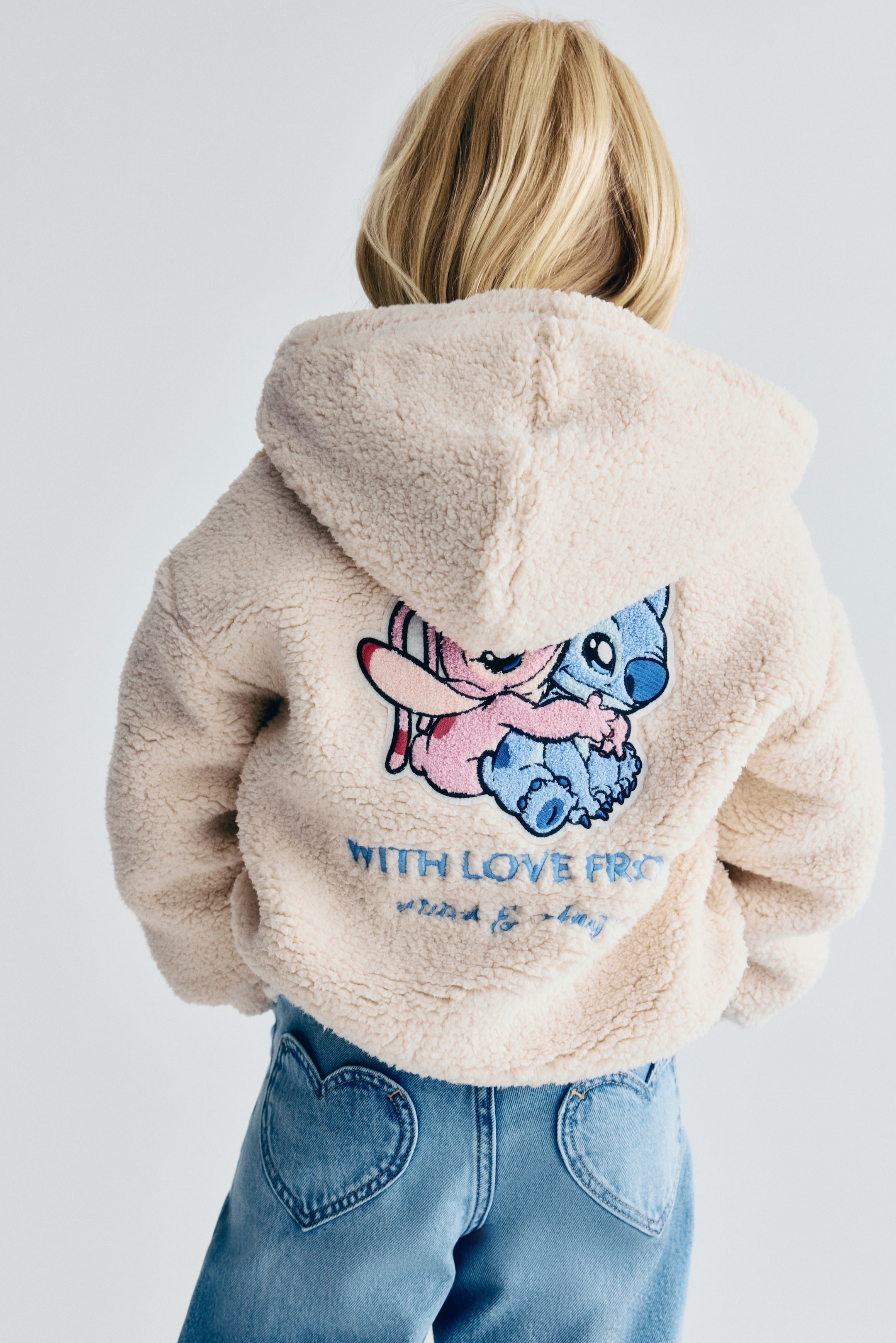 Hooded Teddy Fleece Jacket