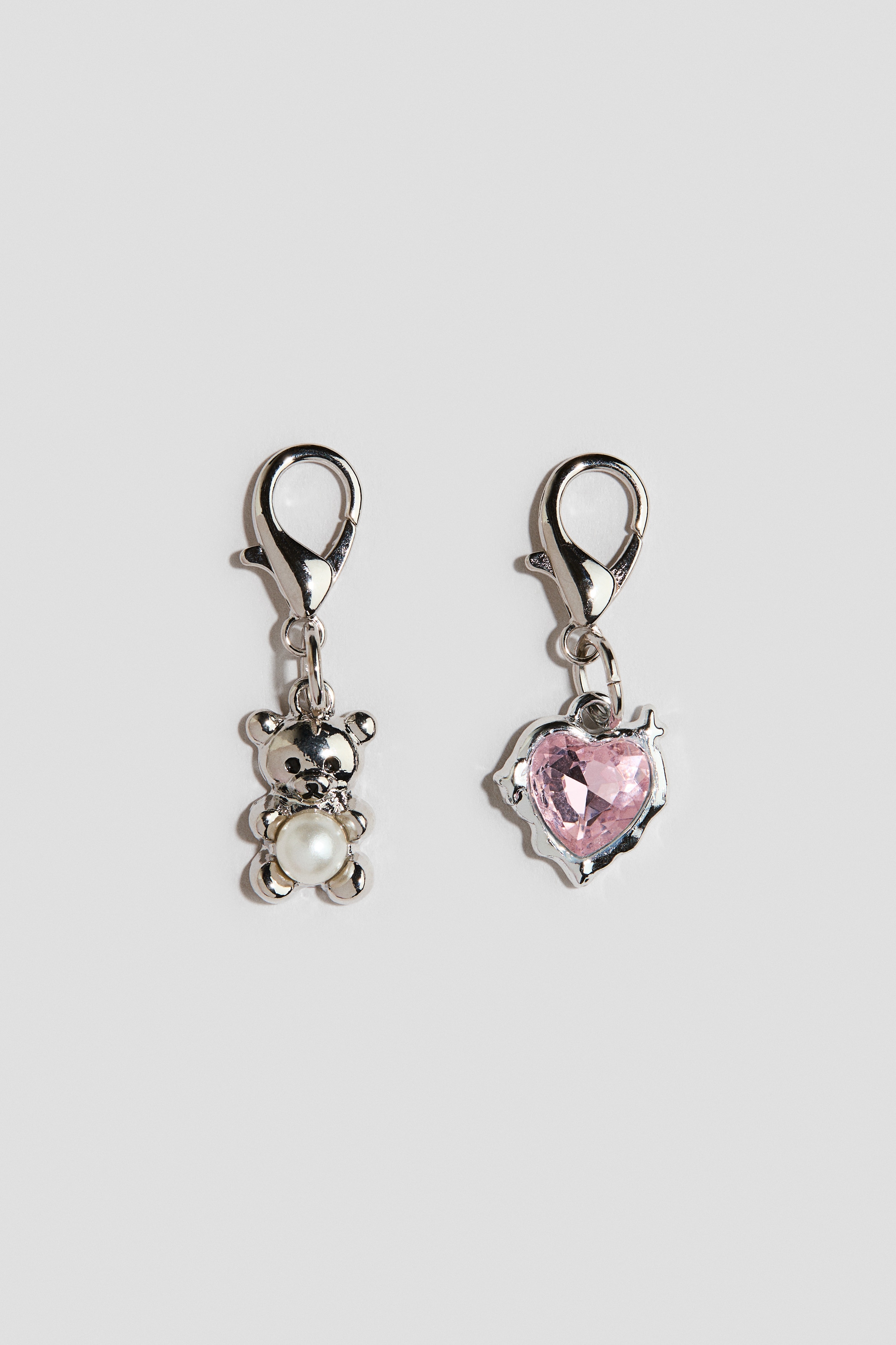 Pack de 2 adornos para sapatos em metalModelo