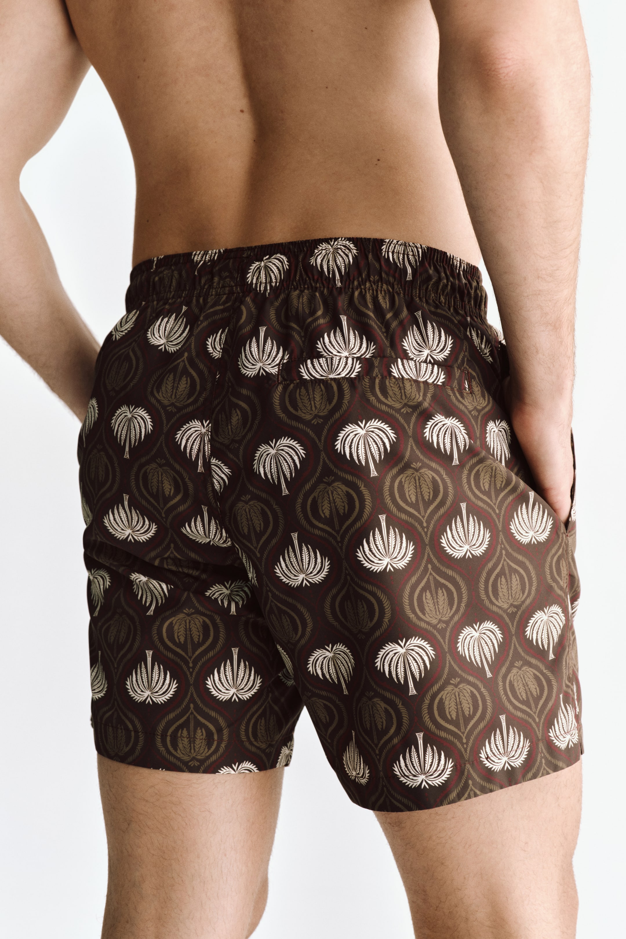 Short de bain à motif