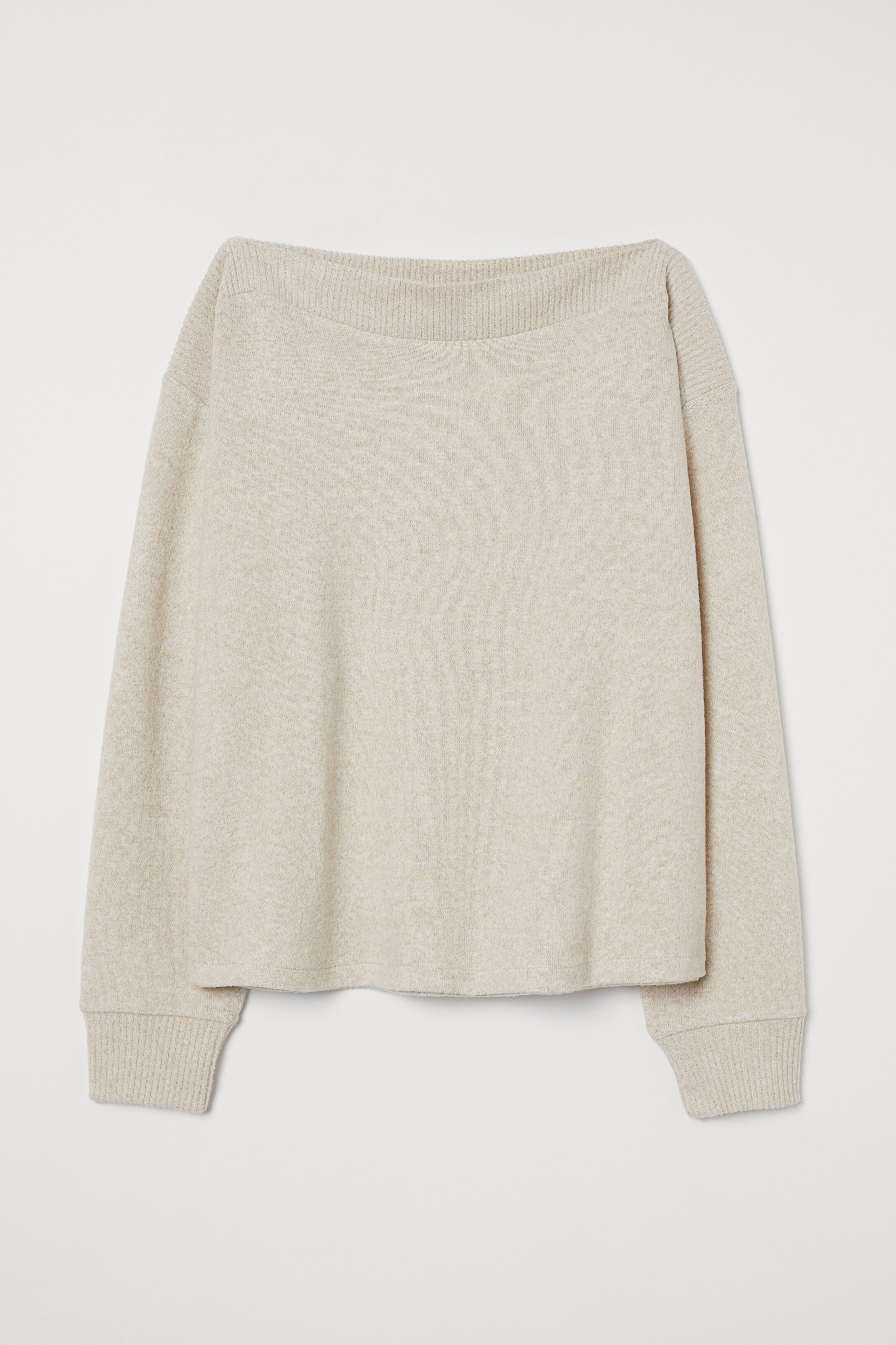 H&M boat shops neck sweater