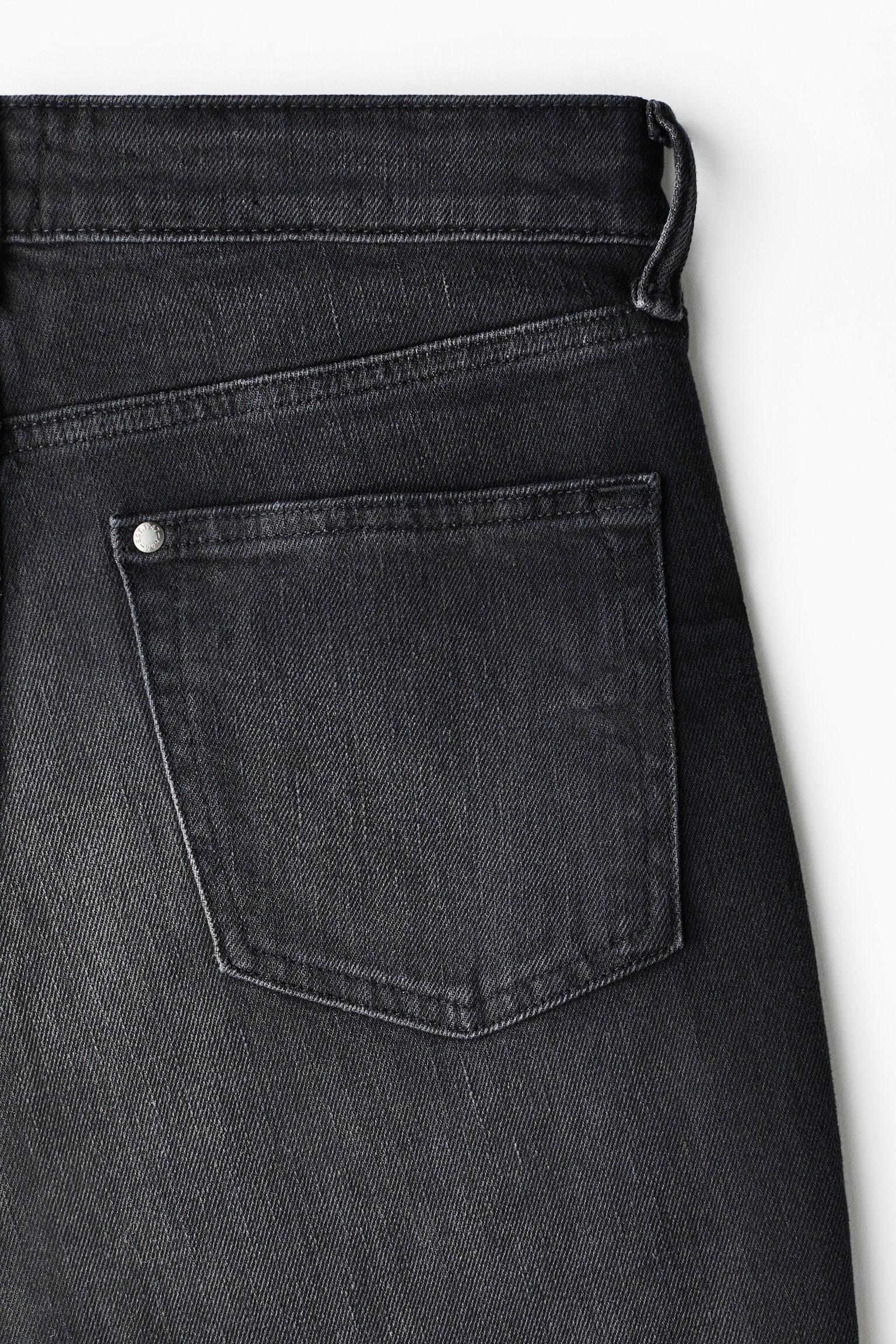 Мужские джинсы H&M Slim, цвет: Чёрный — фото 6
