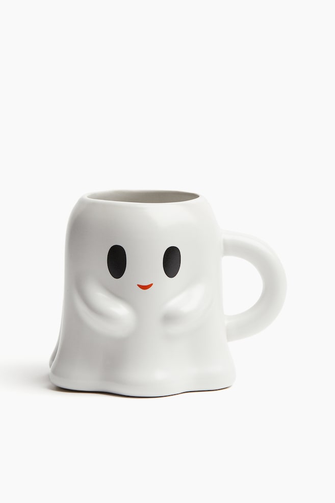 Stoneware mug - White/Ghost - 1