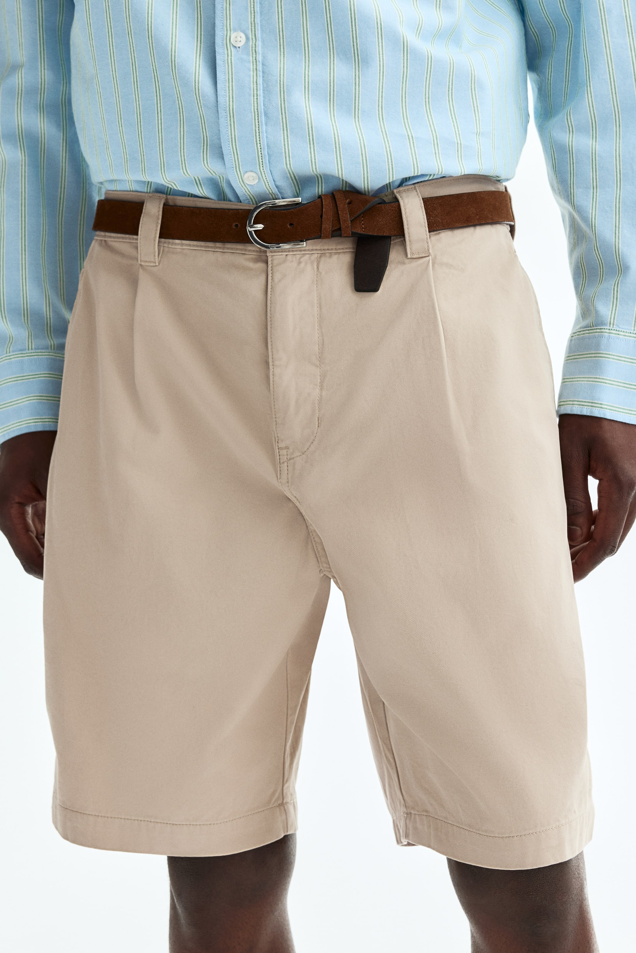 Relaxed-Fit Cotton Chino Shorts