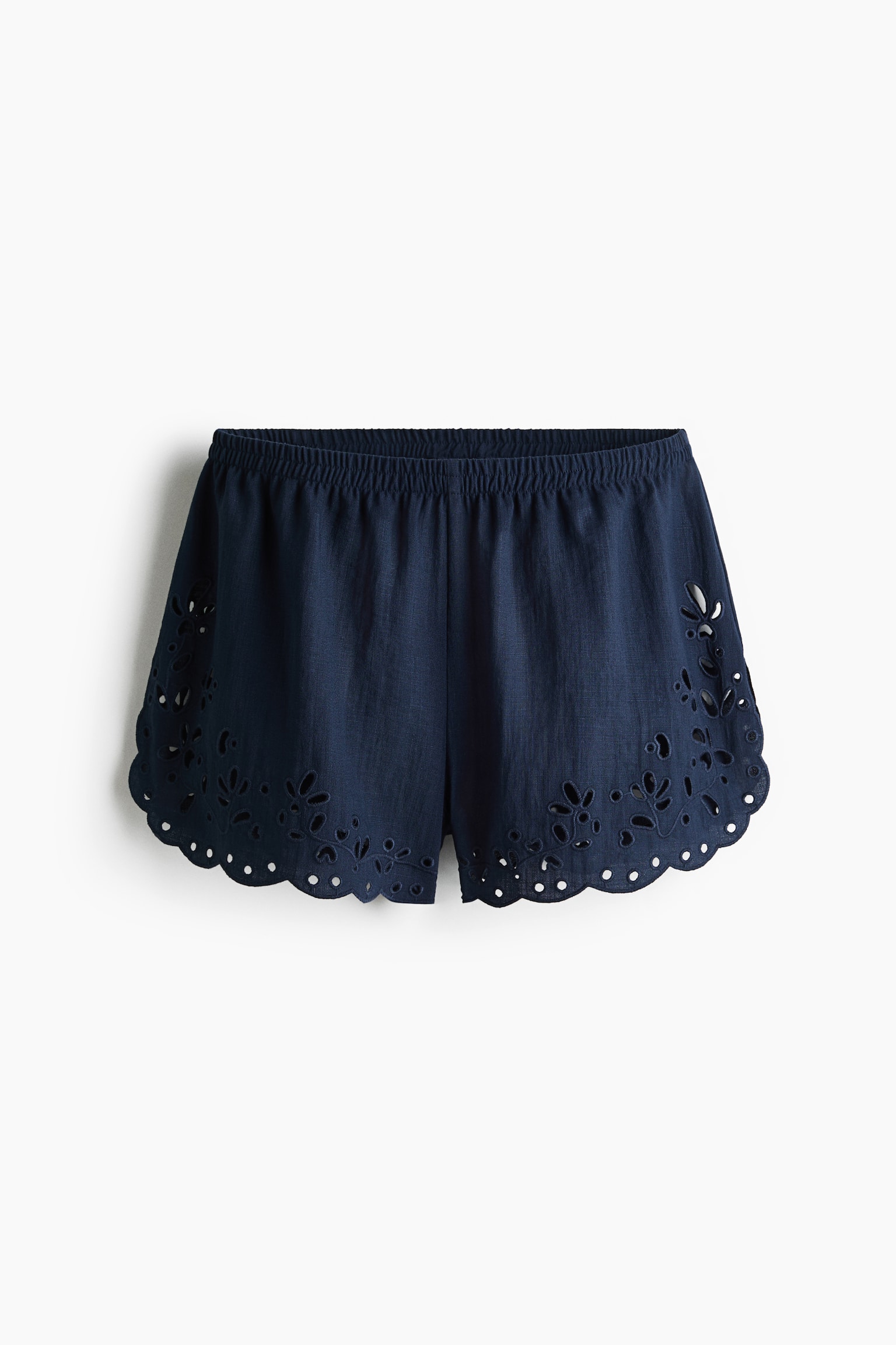 Shorts in sangallo - Blu navy/Azzurro/Viola chiaro/Rosso acceso/Crema/Marrone scuro