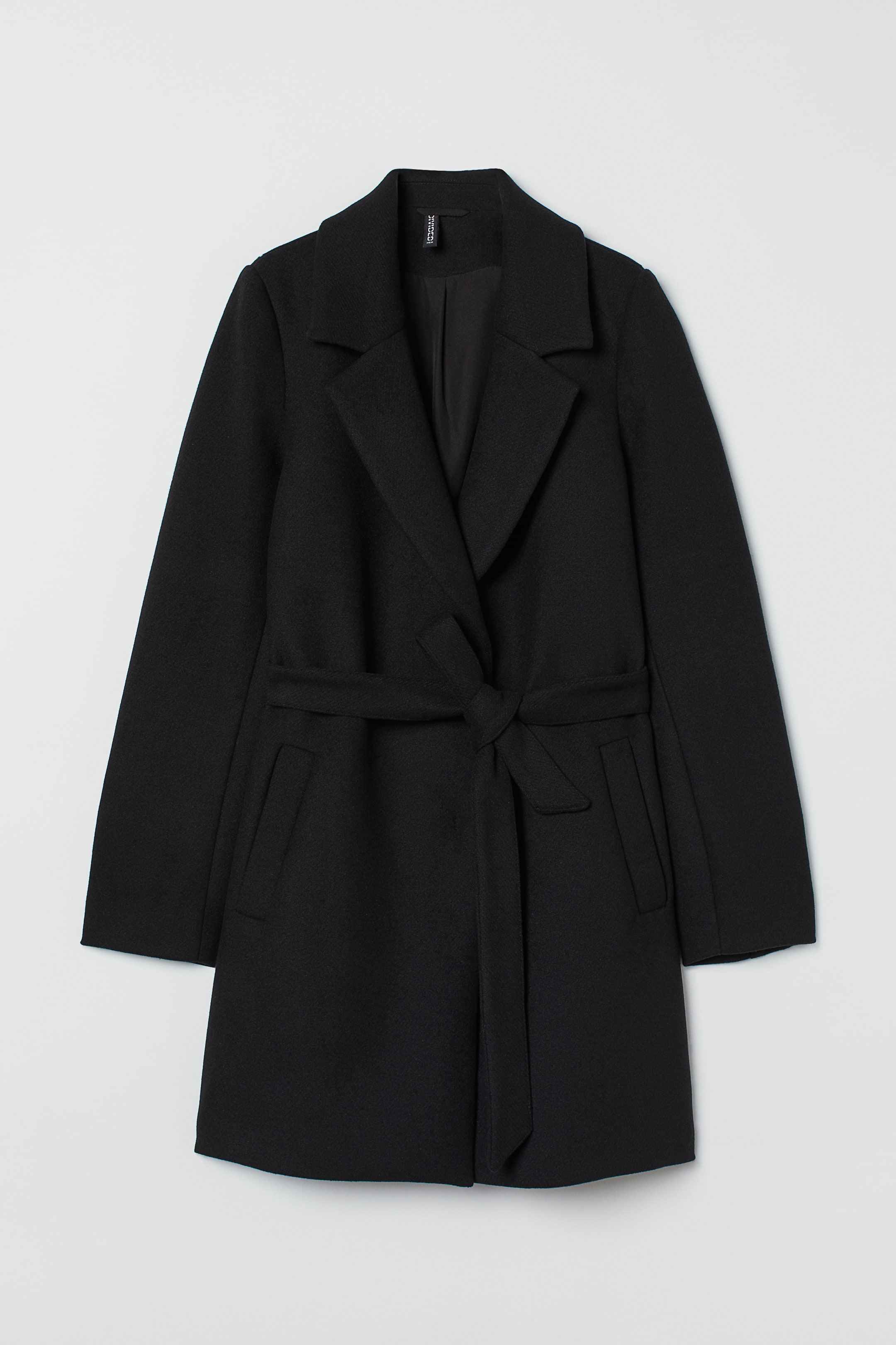 Tie Belt Coat