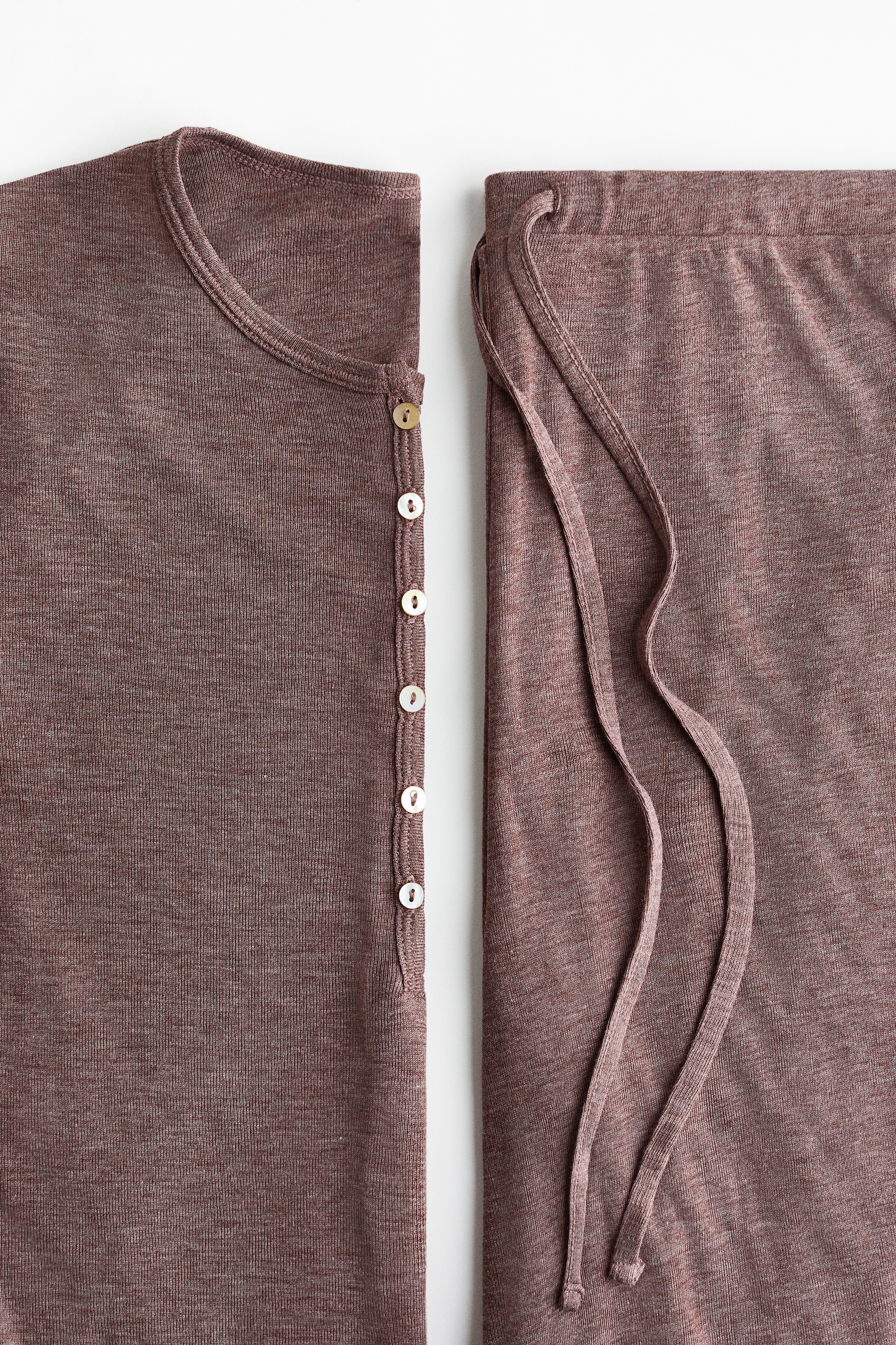 Viscose-blend pyjamas