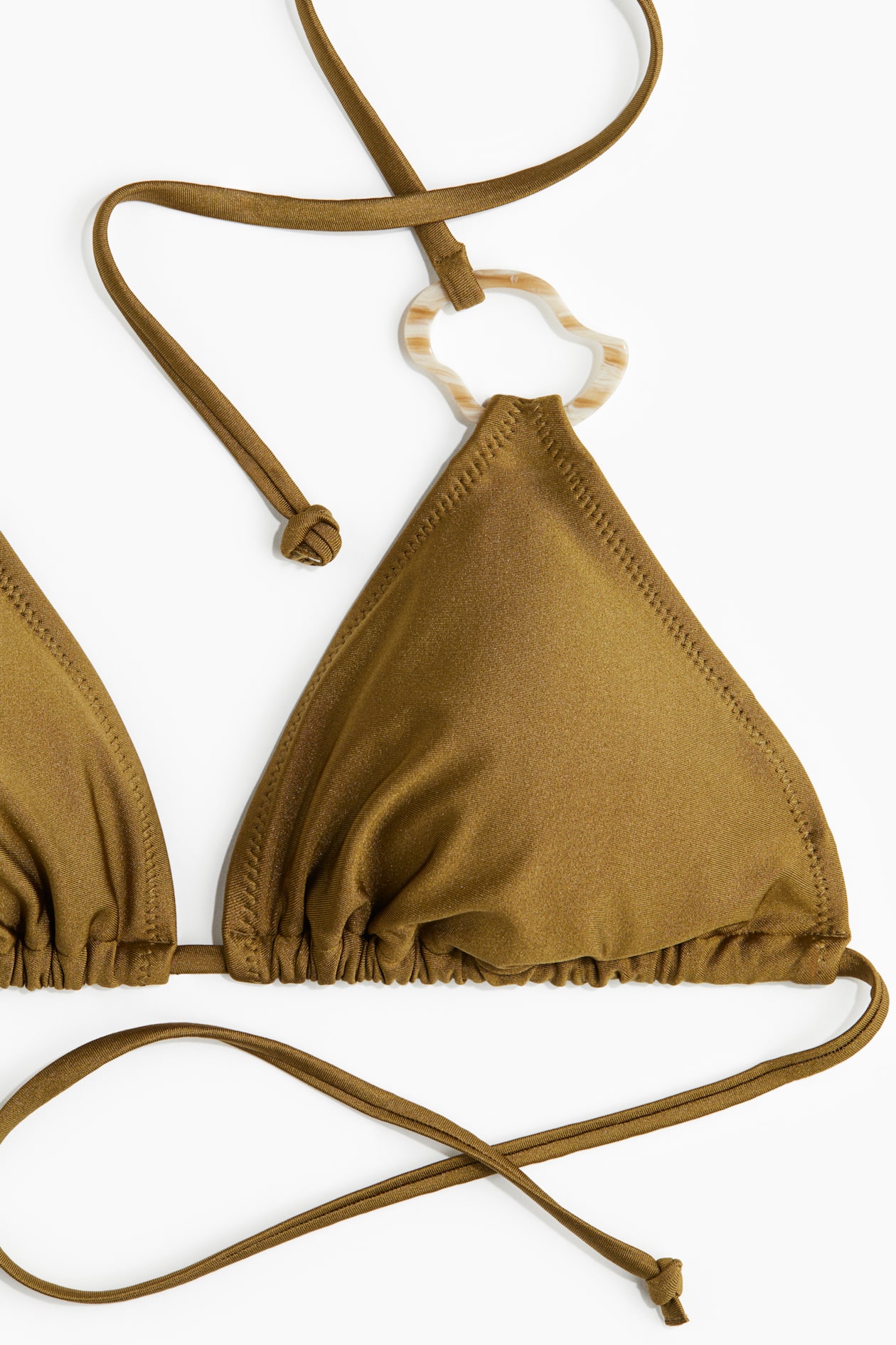 Padded Triangle Bikini Top - image 4