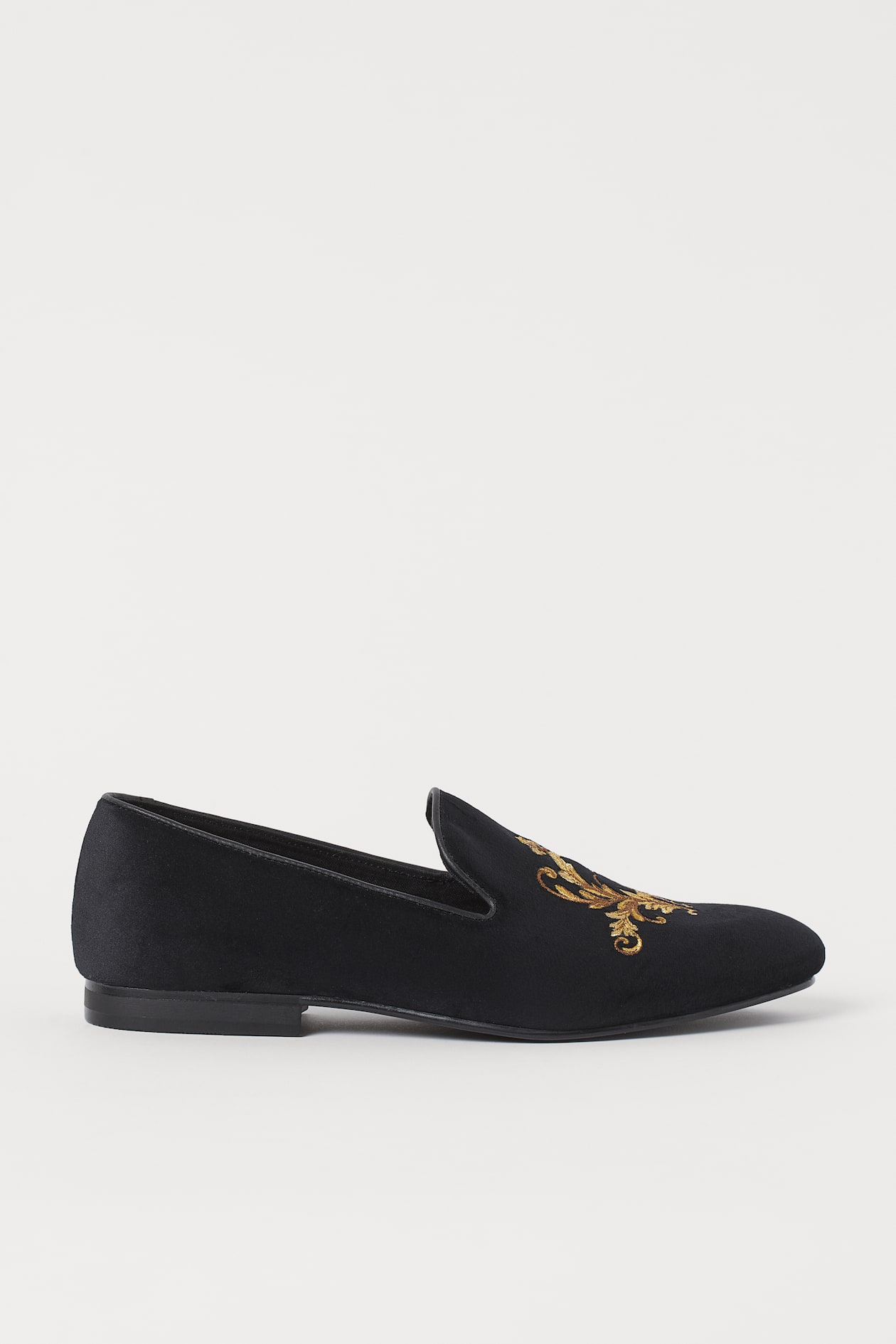 Loafers - Black/gold-colored - Men | H&M US