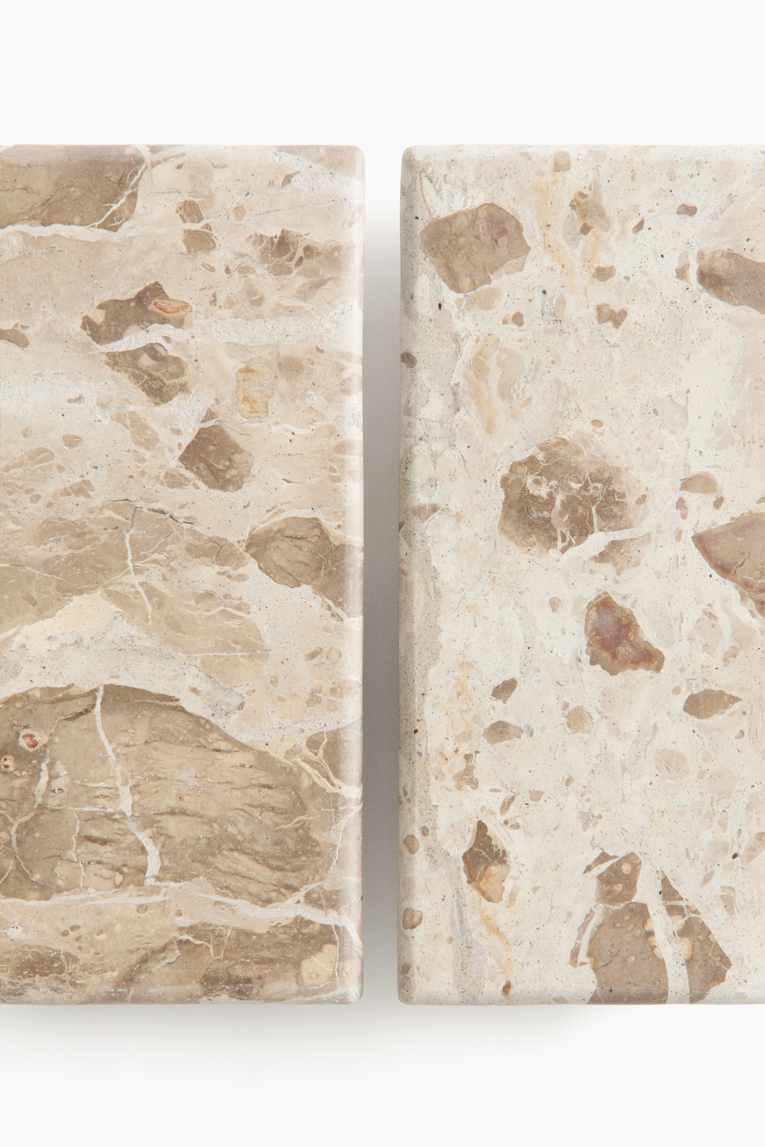 Mensola da parete in marmo - Beige chiaro/Crema - 3